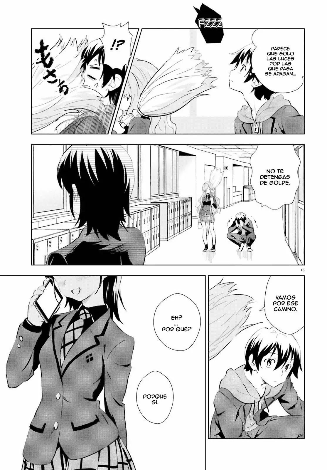 Kuromori-san wa Smartphone ga Tsukaenai Vol. 1 Ch. 1 第15页