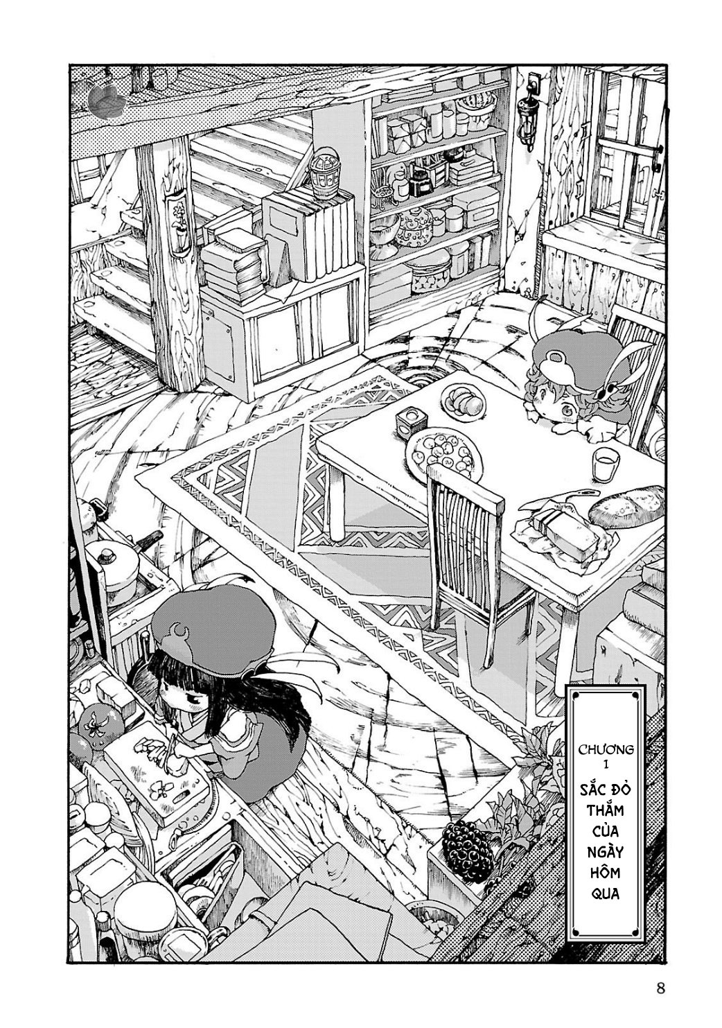 Hakumei to Mikochi Sắc đỏ thắm của ngày hôm qua 第8页