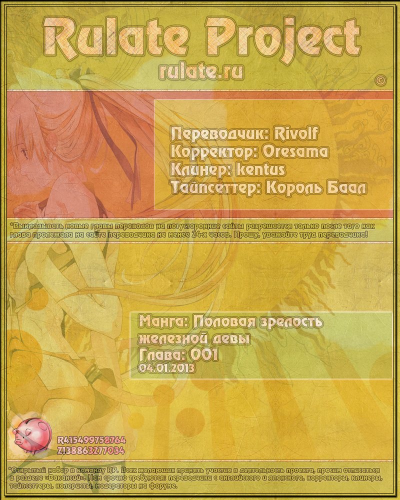 Shishunki no Iron Maiden Эти дни 第37页