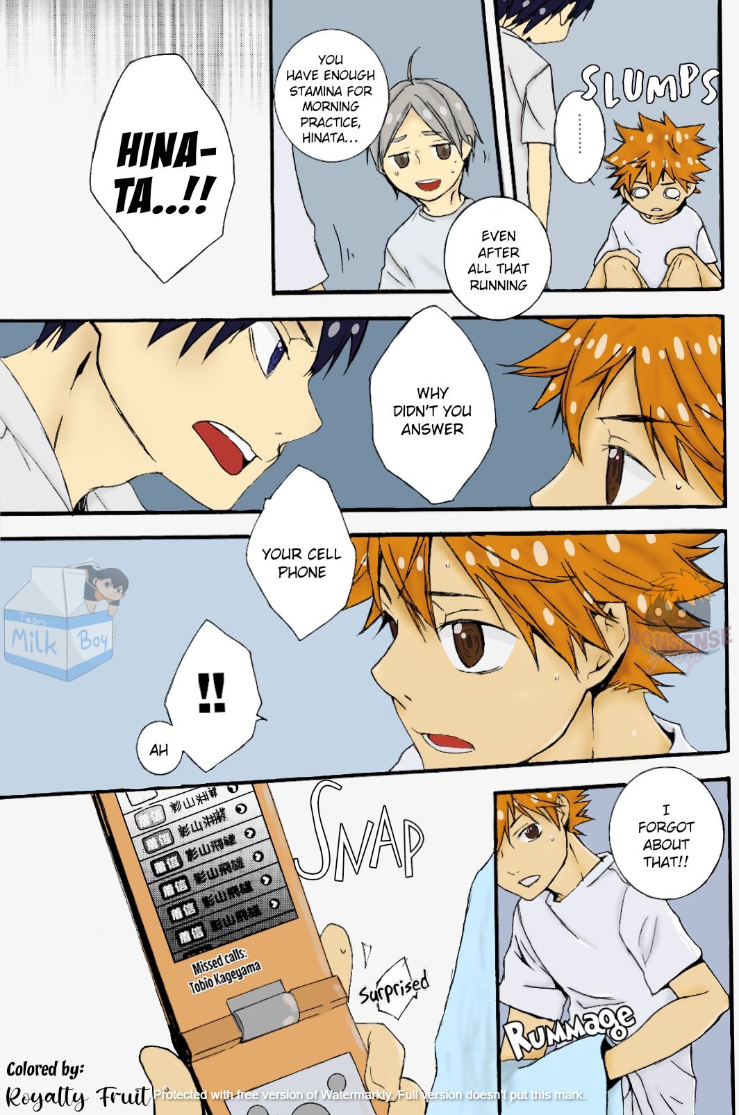 Haikyu!! - Glitter (Doujinshi) Oneshot 第12页
