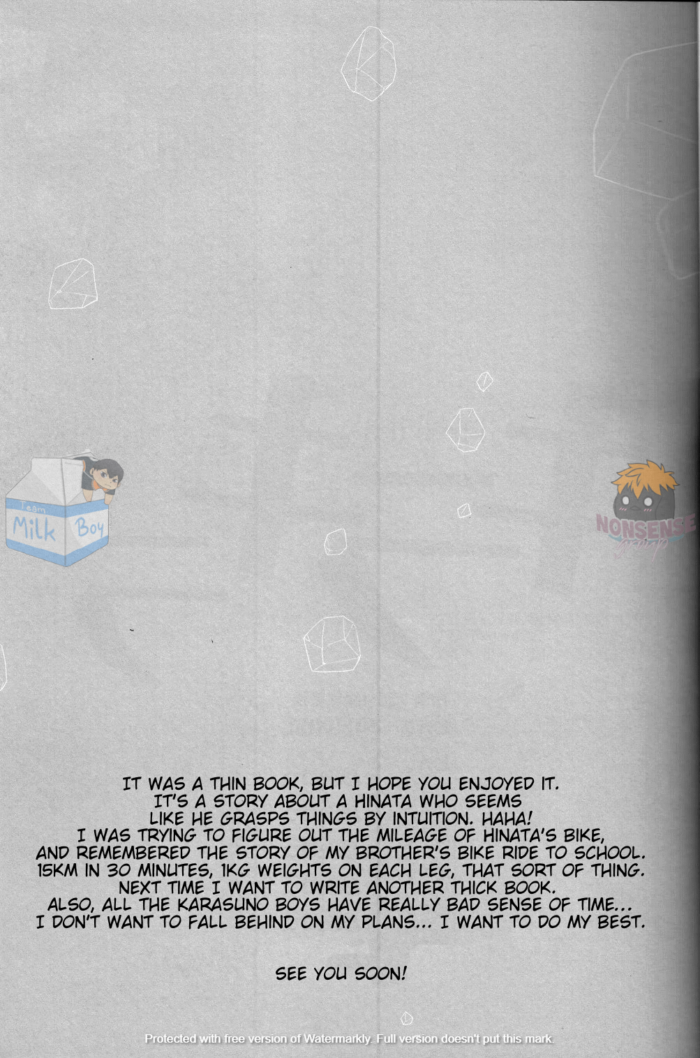 Haikyu!! - Glitter (Doujinshi) Oneshot 第17页