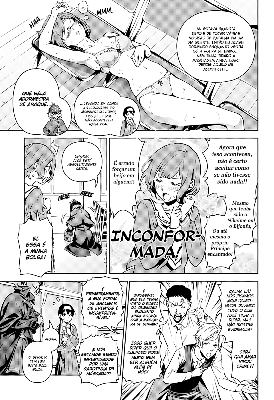 Jump Romcom Festival! Detetive Mascarada, Masque de Holmes e o Ladrão de Beijos 第3页