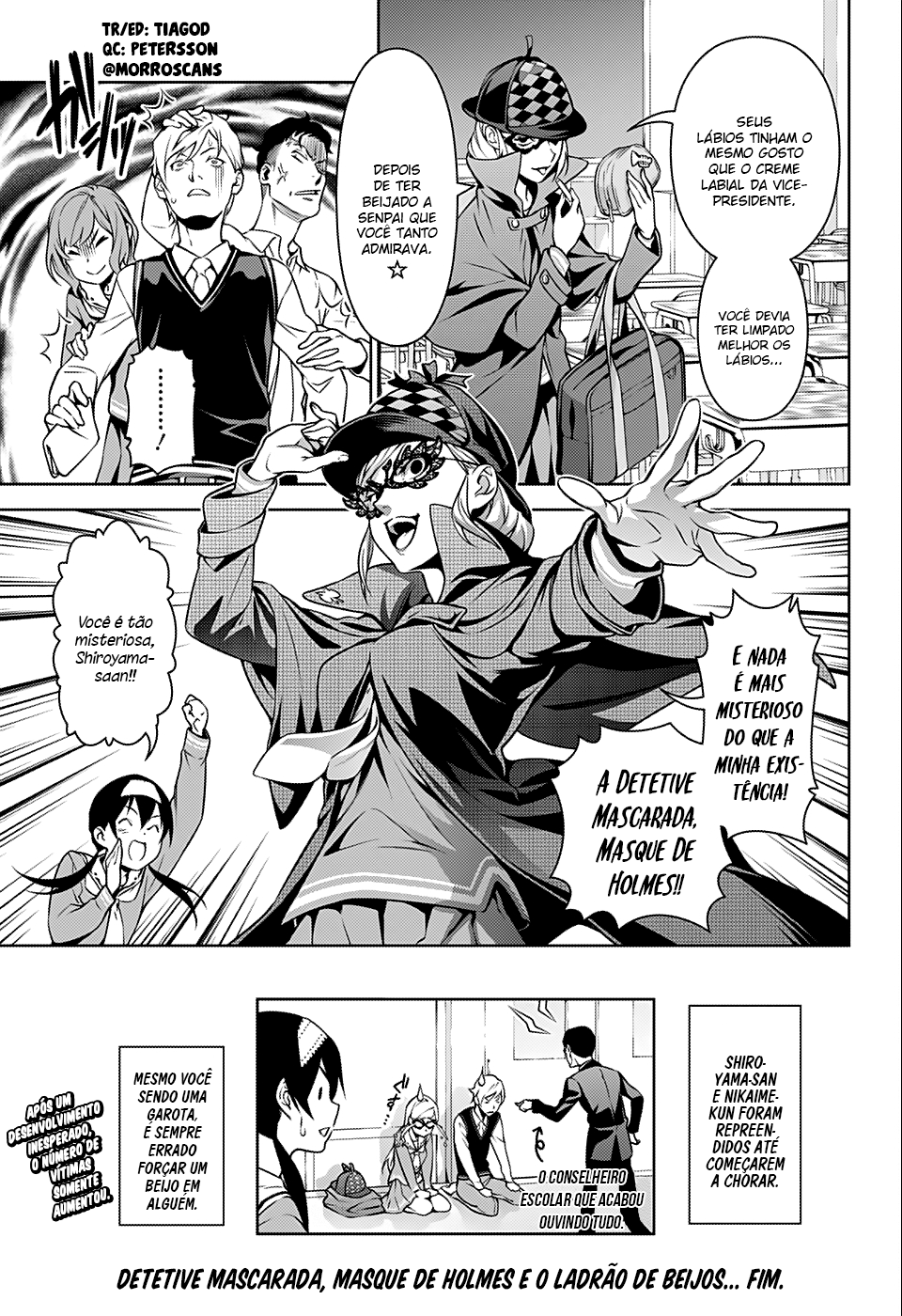 Jump Romcom Festival! Detetive Mascarada, Masque de Holmes e o Ladrão de Beijos 第5页
