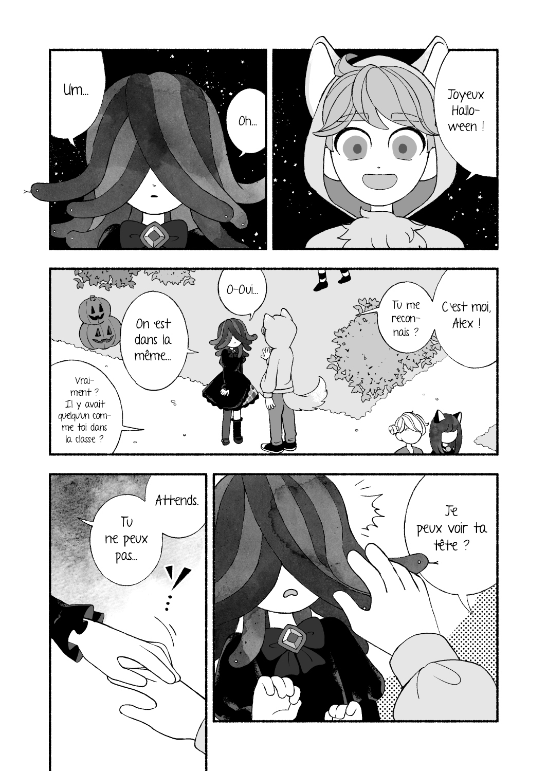 An Unknown Kid on Halloween Oneshot 第4页