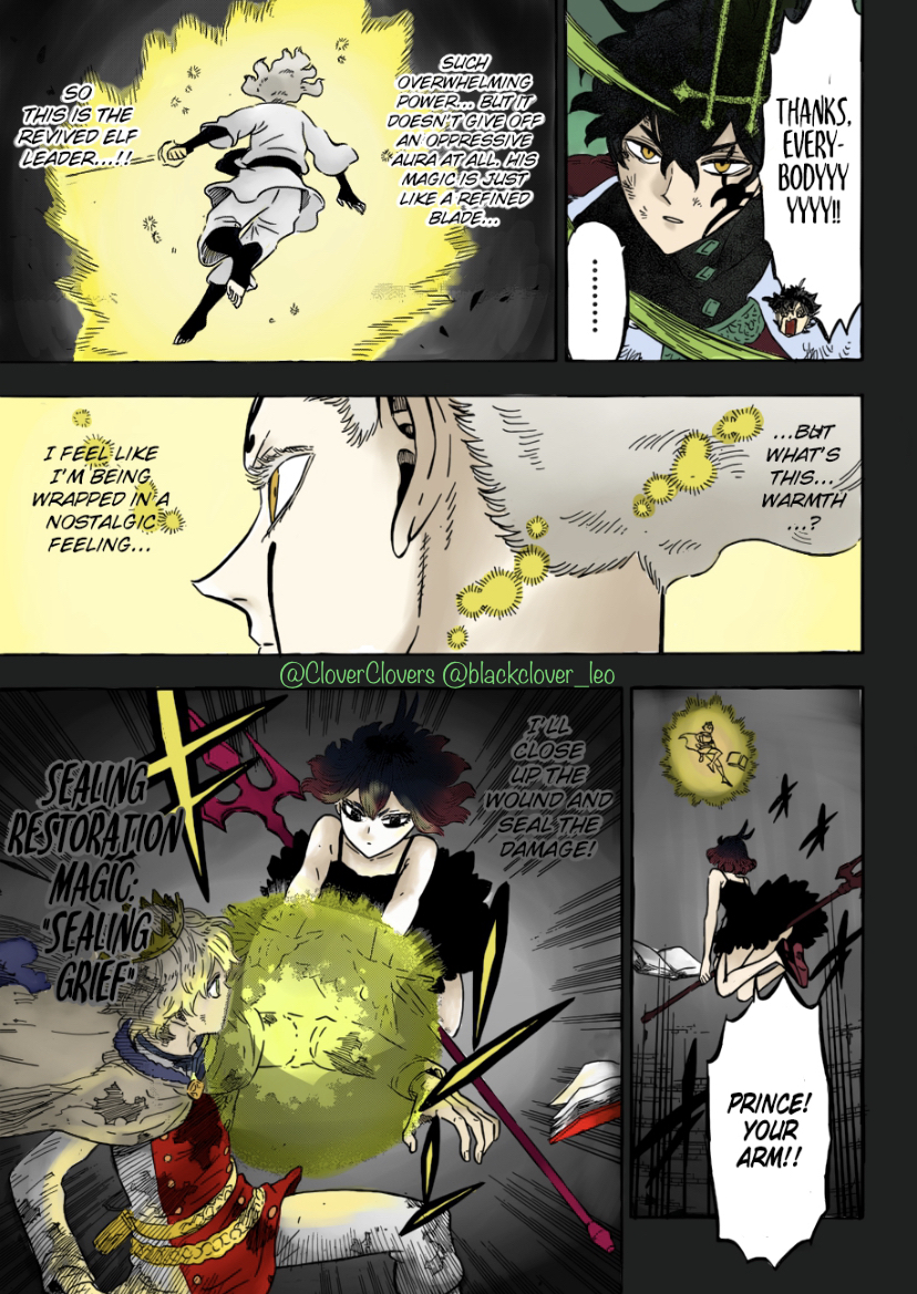 Black Clover (Fan Colored) Page 207: The Ultimate Magic 第5页