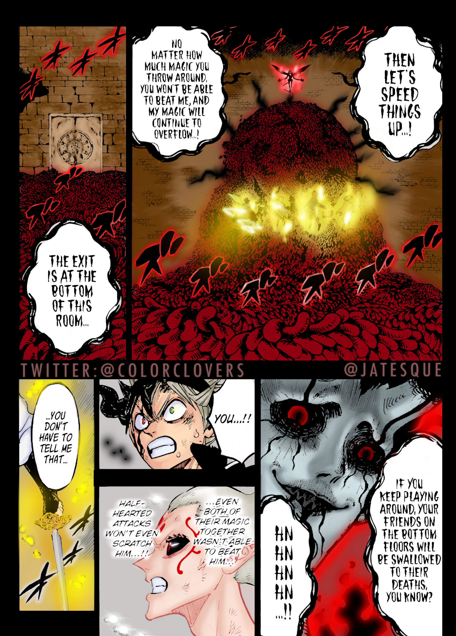 Black Clover (Fan Colored) Page 207: The Ultimate Magic 第8页