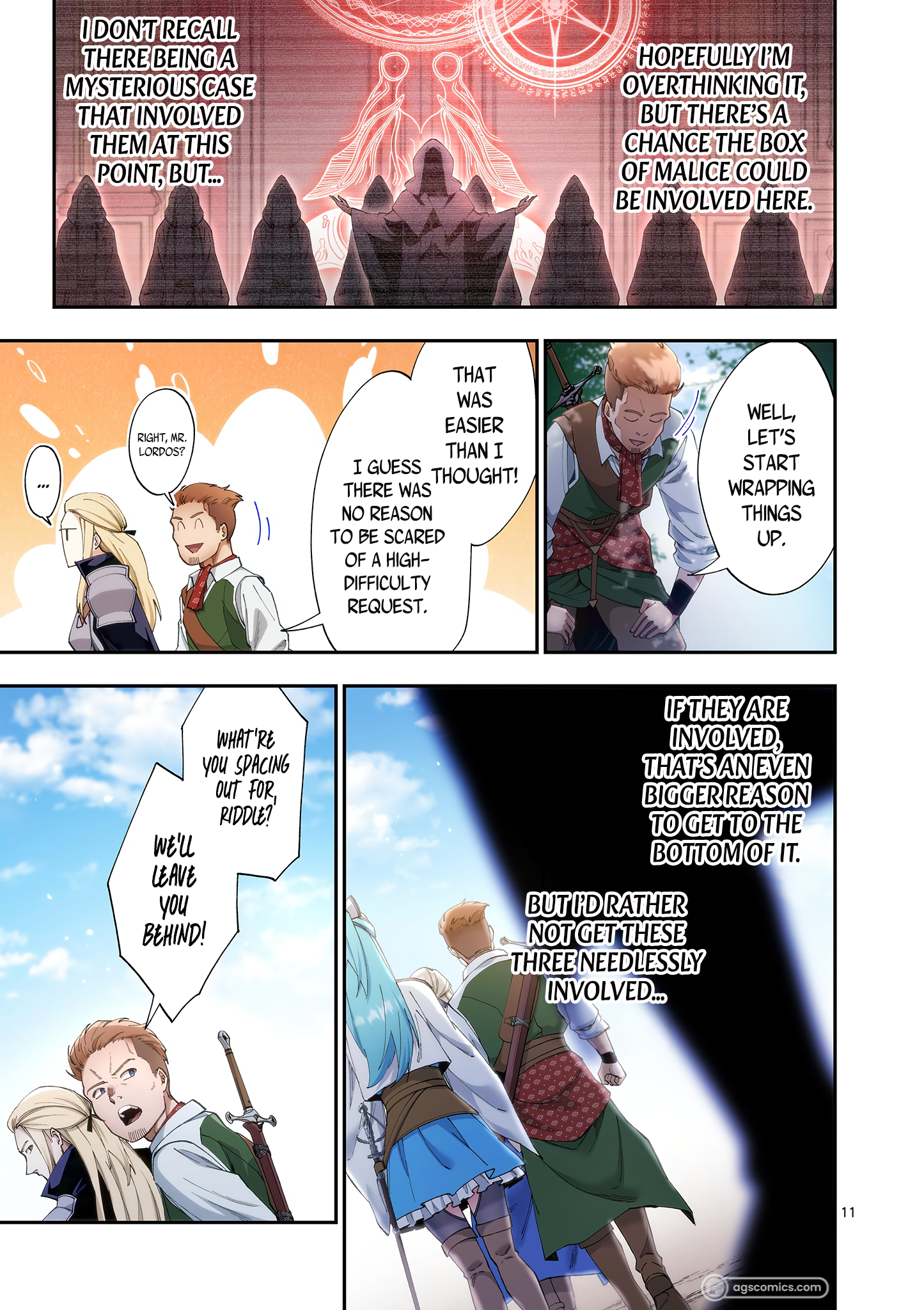 Daikenja Riddle no Jikan Gyakkou Ch. 3 第12页
