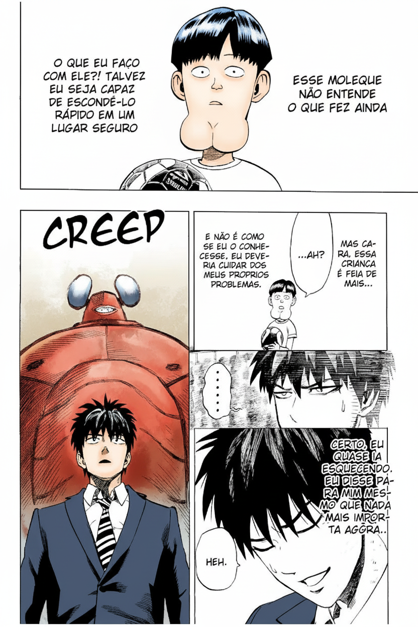 One Punch-Man (Fan Colored) Carangueiro & Desempregado 第8页