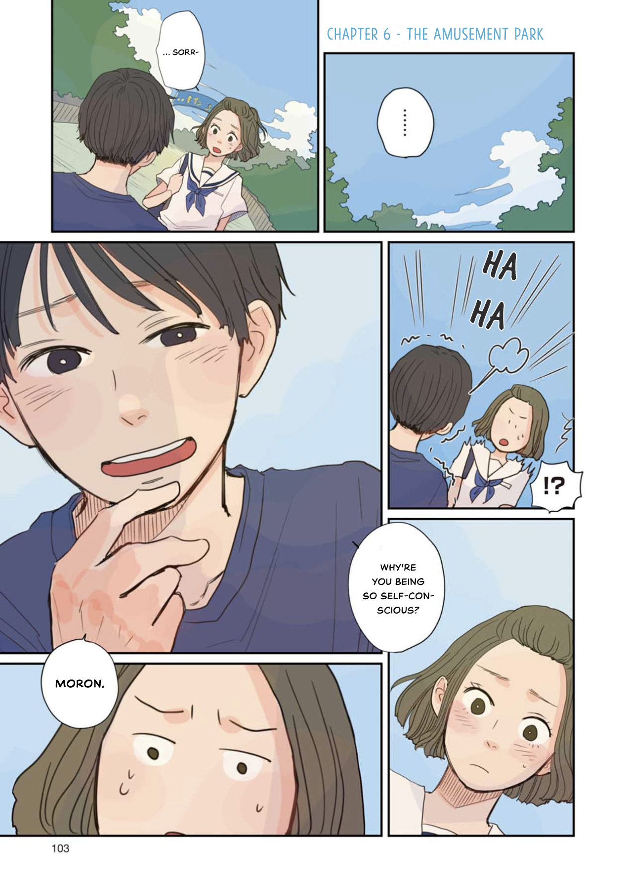 Sore wa, Kimi ga Mita Ao Datta The Amusement Park 第1页