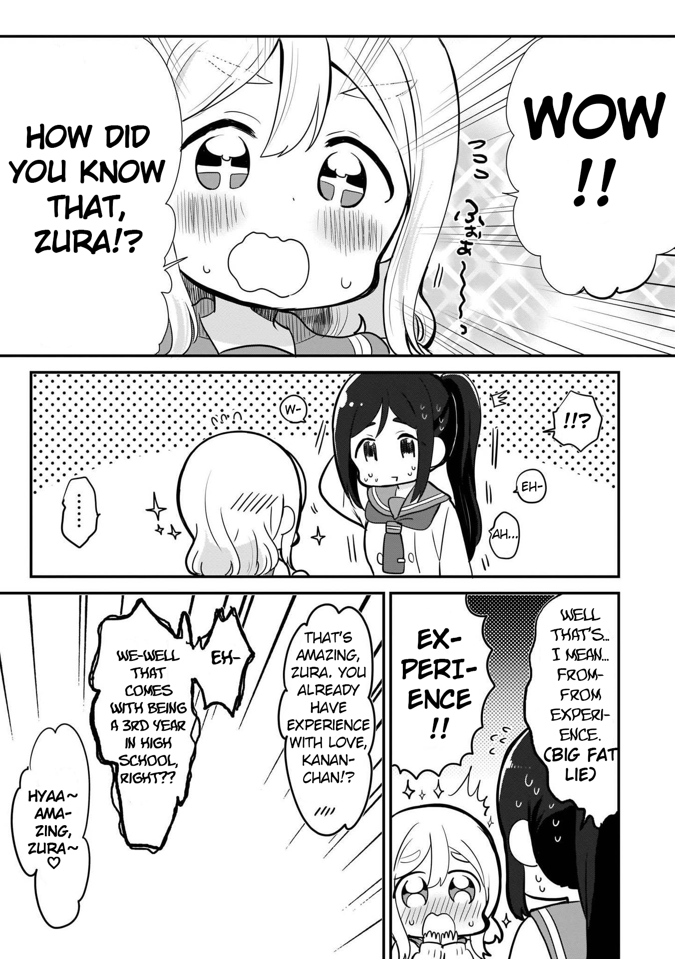 Love Live! Sunshine!! AZALEA COMIC ANTHOLOGY Worries?! AZALEA 第3页