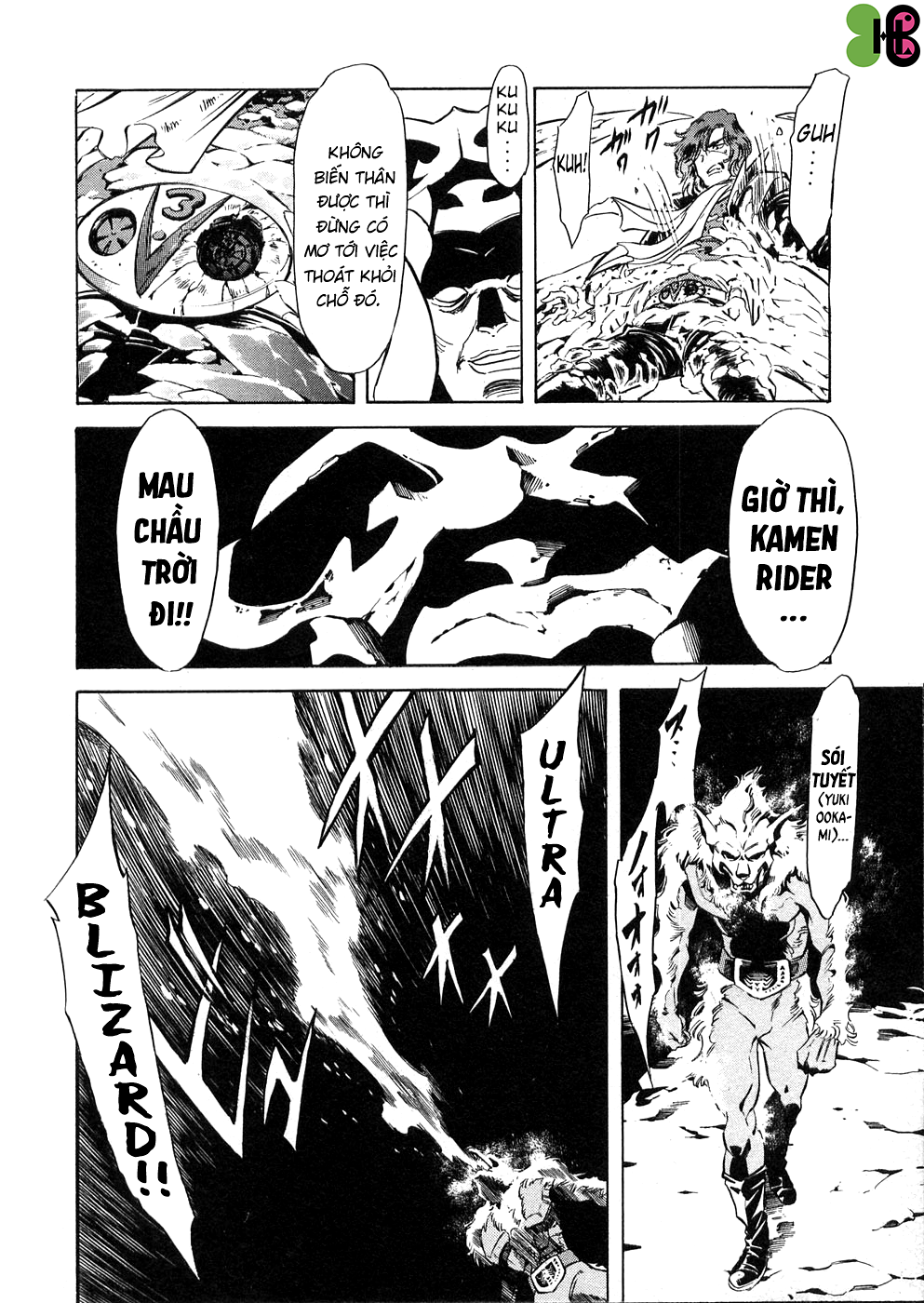 Kamen Rider SPIRITS Băng Nha 第30页