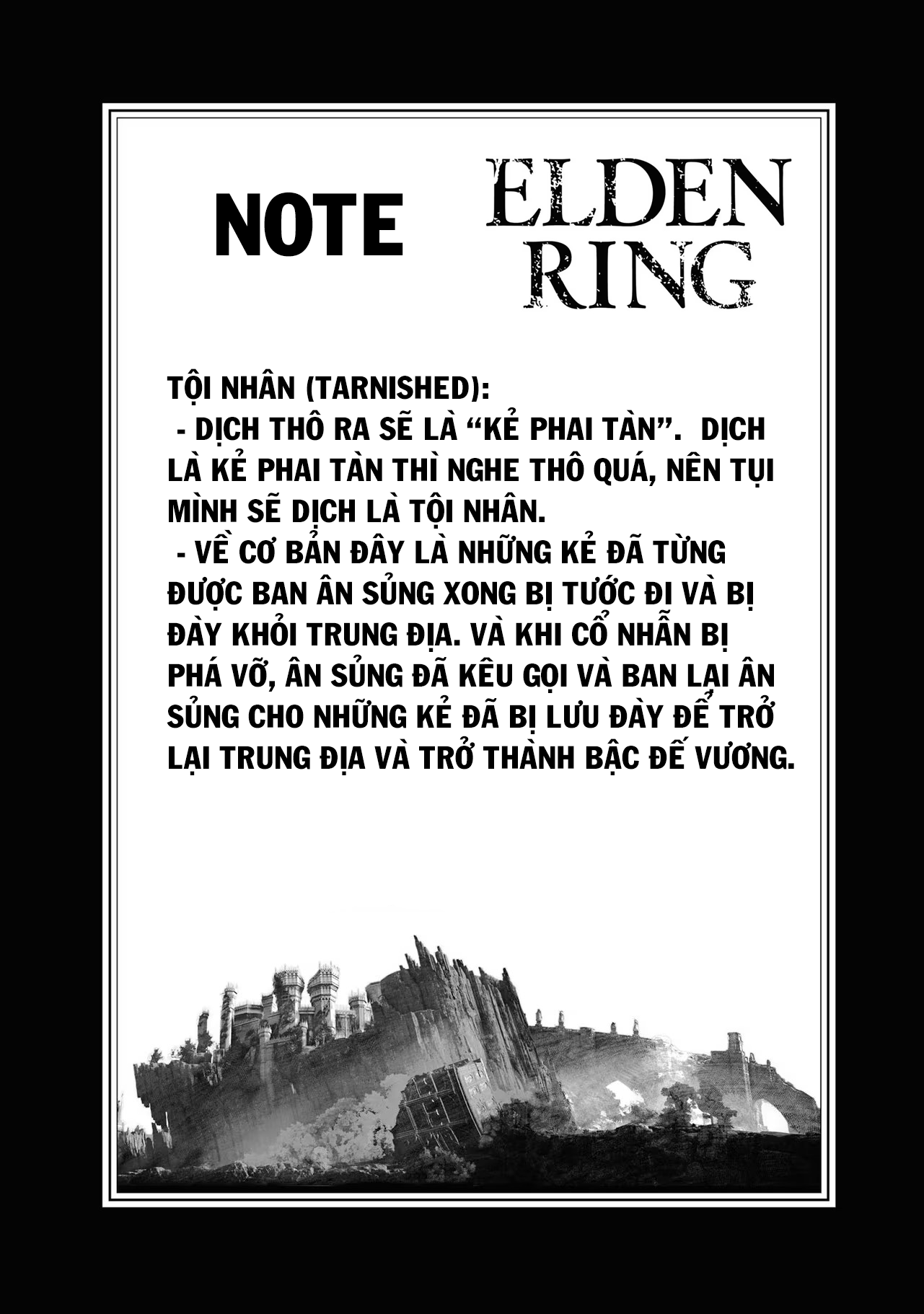 ELDEN RING: Ougonju e no Michi Hình như là tế nữ 第20页