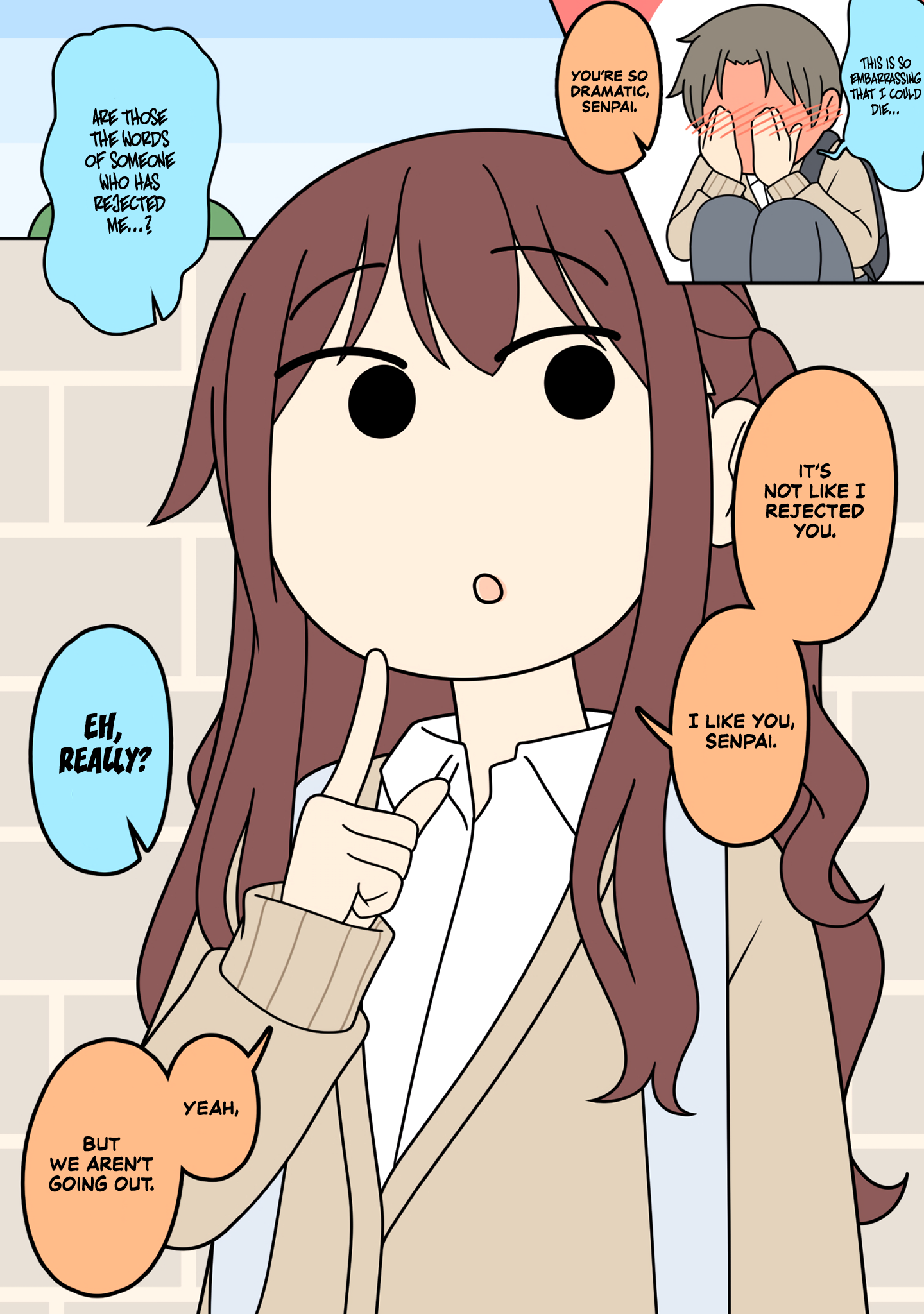 Tsukiatteinai Senpai to Kouhai "It's Not Like I Rejected You" 第2页
