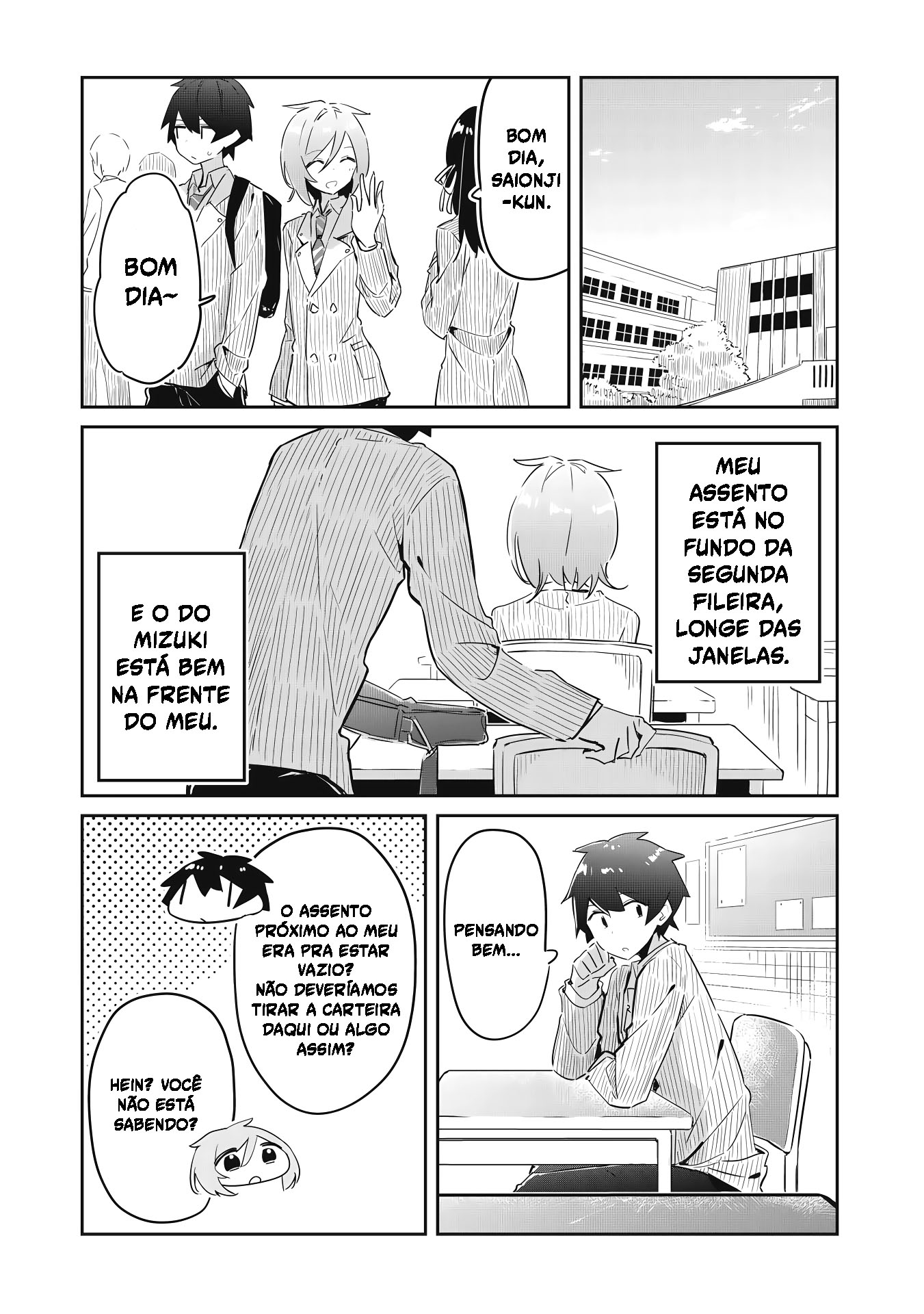 Ittsumo Shiotaiou na Osananajimi dakedo, Ore ni Kataomoi shite iru no ga Barebare de Kawaii. Eu salvei um gato, e agora eu posso usar superpoderes (ou assim ele acredita) Parte - 1 第11页