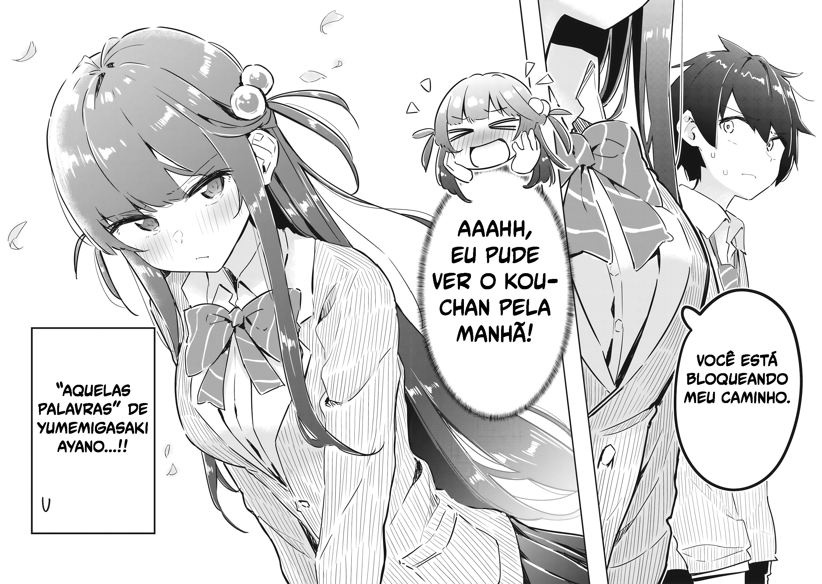 Ittsumo Shiotaiou na Osananajimi dakedo, Ore ni Kataomoi shite iru no ga Barebare de Kawaii. Eu salvei um gato, e agora eu posso usar superpoderes (ou assim ele acredita) Parte - 1 第3页