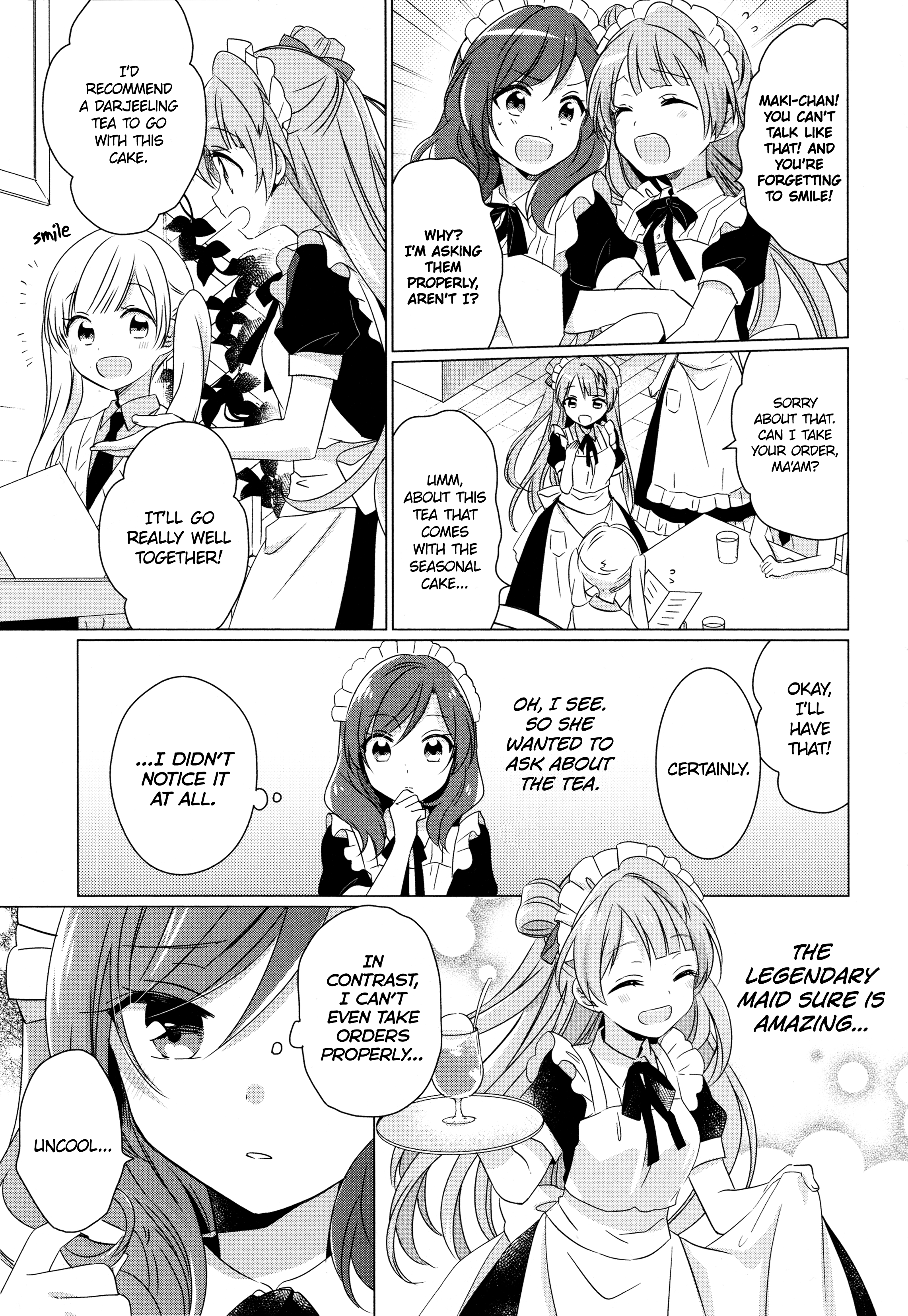 Love Live! Comic Anthology µ's Sweet Memories Minalinsky and the One-Day Maid Experience 第7页