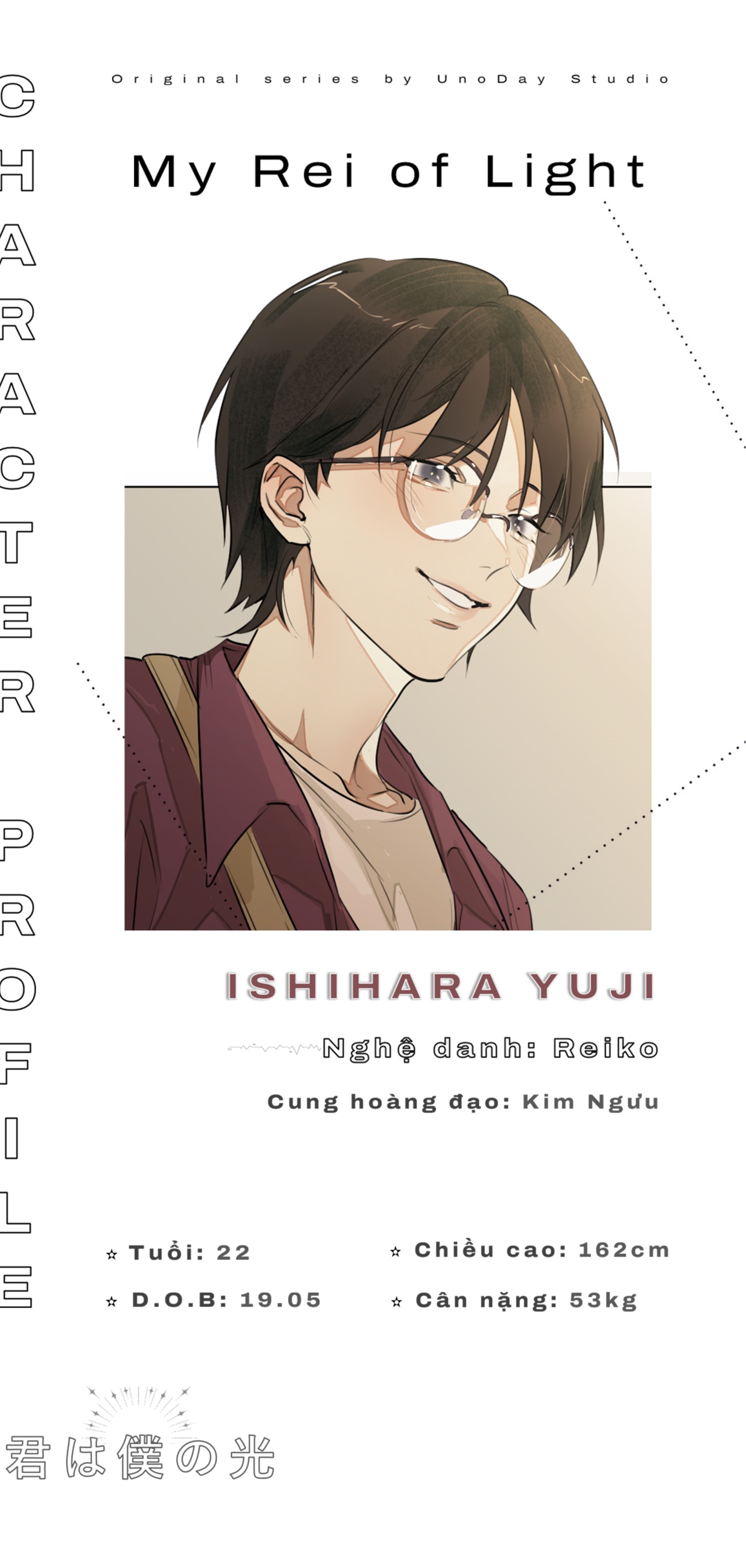 My Rei of Light Character Profile #1 第1页