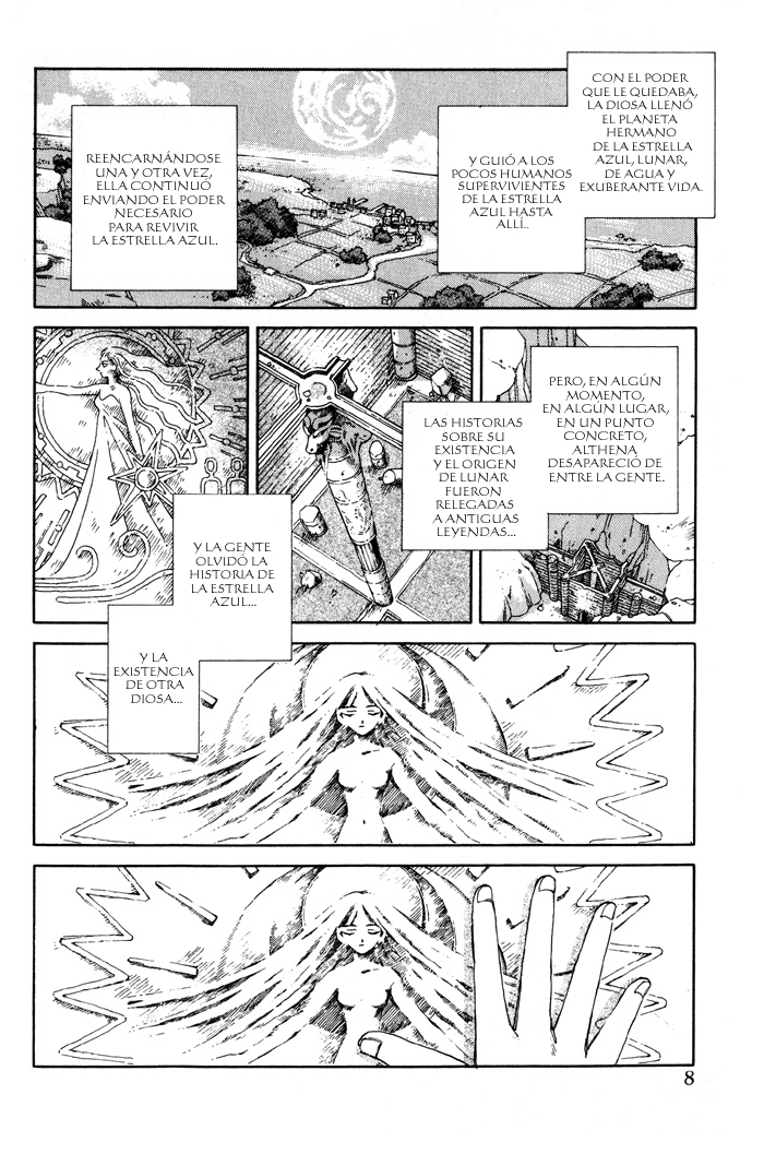 Lunar 2 - Eternal Blue La diosa y el chico. 第9页