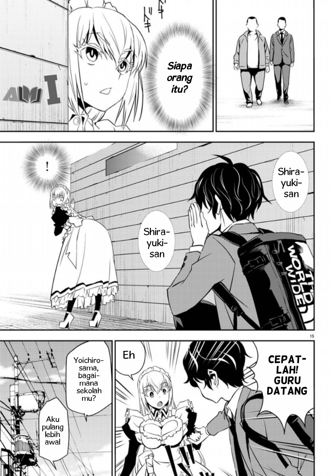 Oshikake Maid Shirayuki-san "Shirayuki-san Datang" 第18页