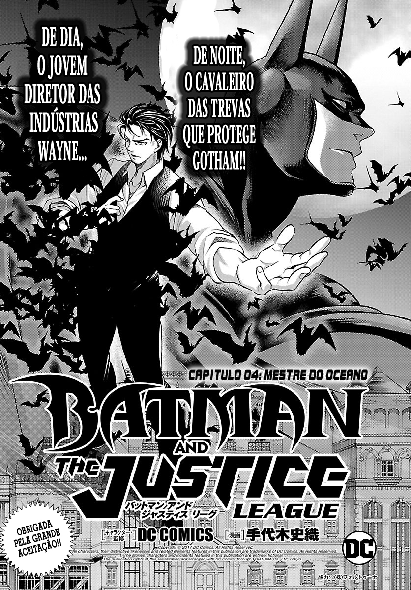 BATMAN and THE JUSTICE LEAGUE Mestre do Oceano 第1页