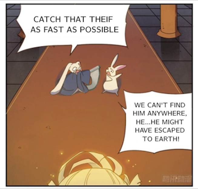 Sharing a Pillow With a Rabbit Coming down from the moon 第17页