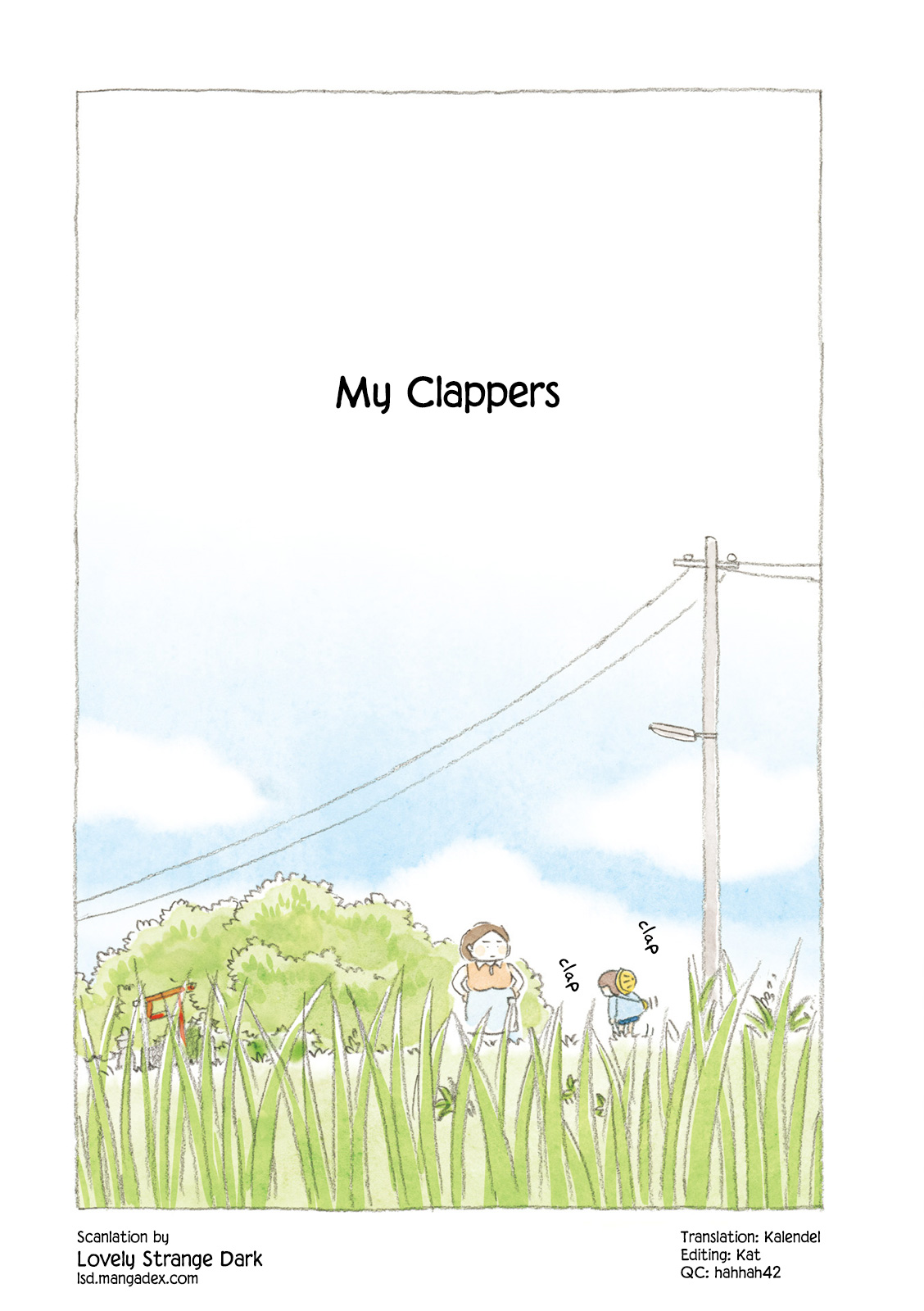 Little Ken and a Cat. Sometimes a Duck My Clappers 第1页