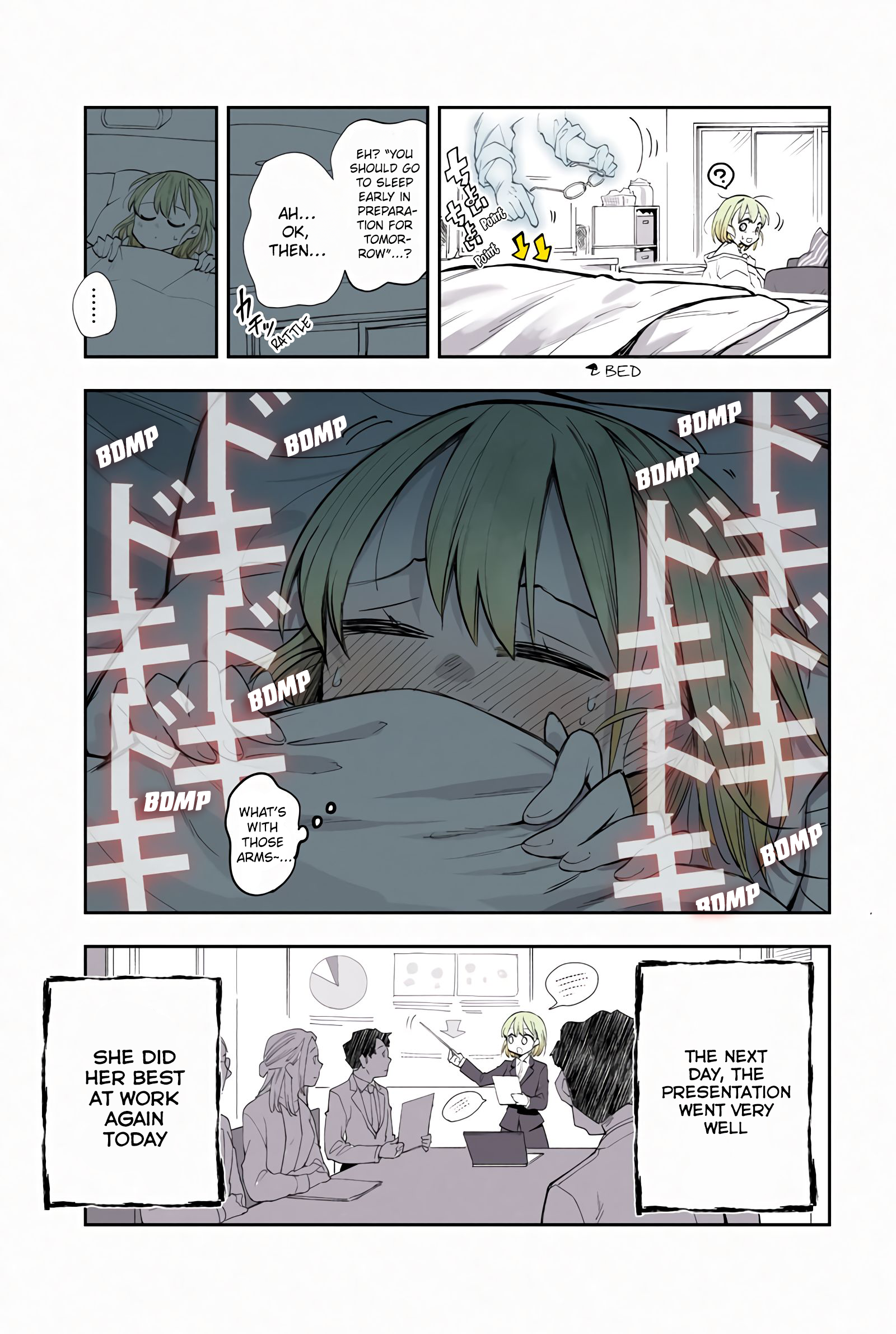 The Tired Office Lady and Ghost Arms Ch. 3 第4页