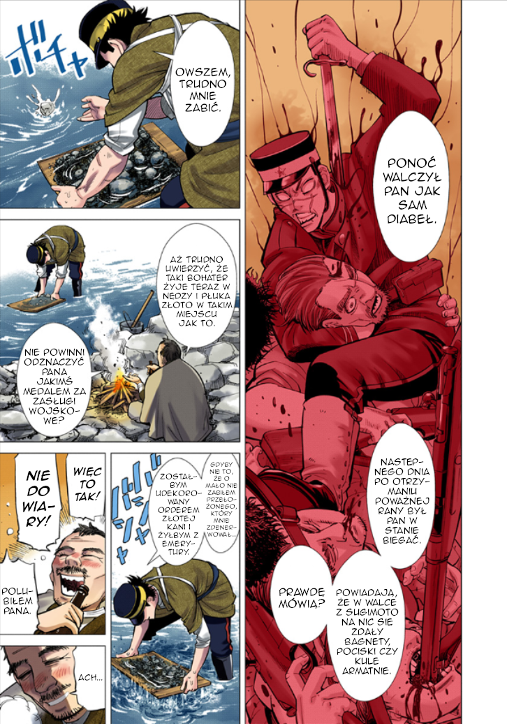 Golden Kamuy (Official Colored) Nieśmiertelny Sugimoto 第12页