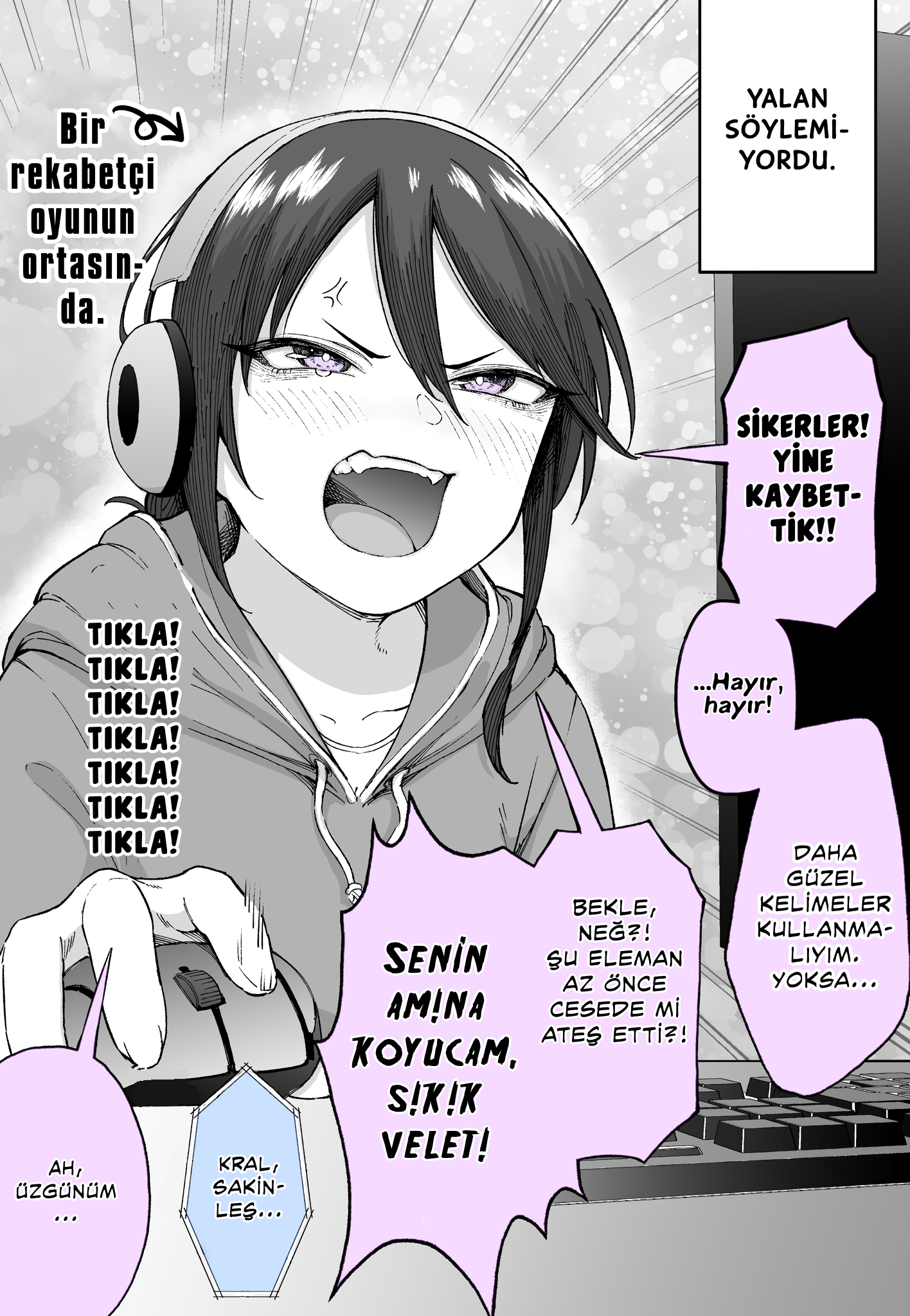 I Thought She Was a Calm Senior... Oneshot 第3页