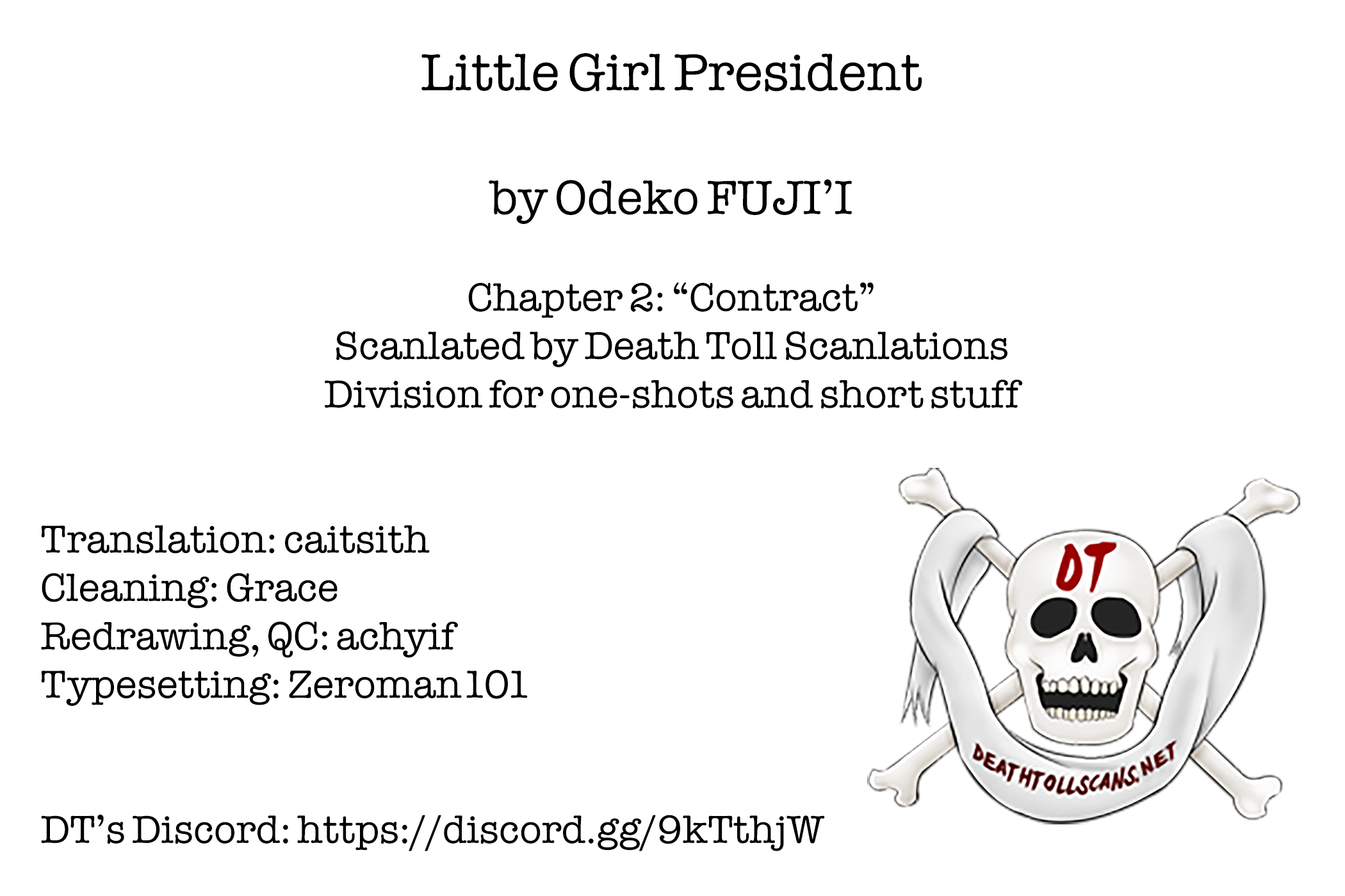 Little Girl President Contract 第8页