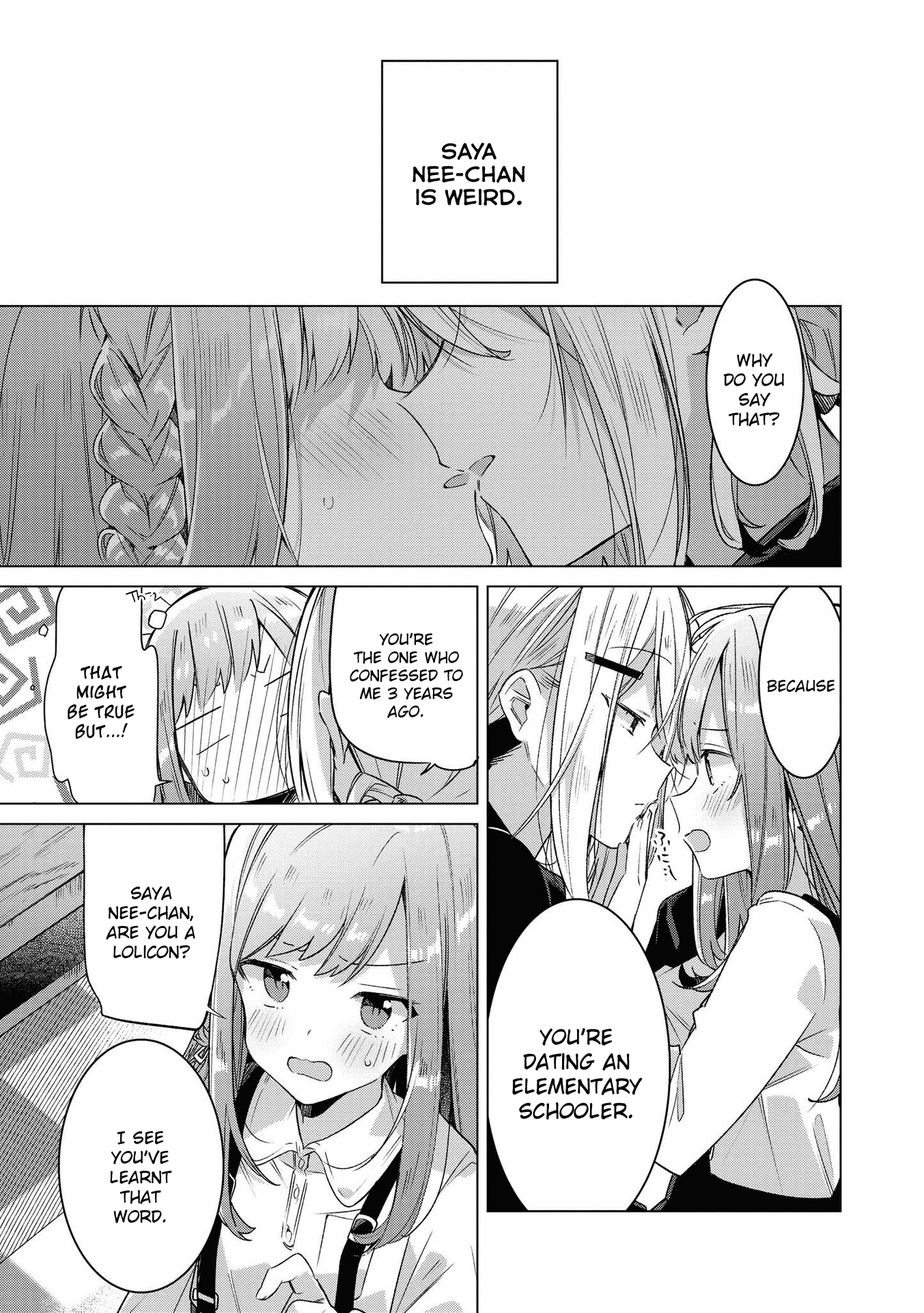 Strawberry Parfait OneeLoli Yuri Anthology Onee-chan is Weird (Takeshima Eku) 第10页