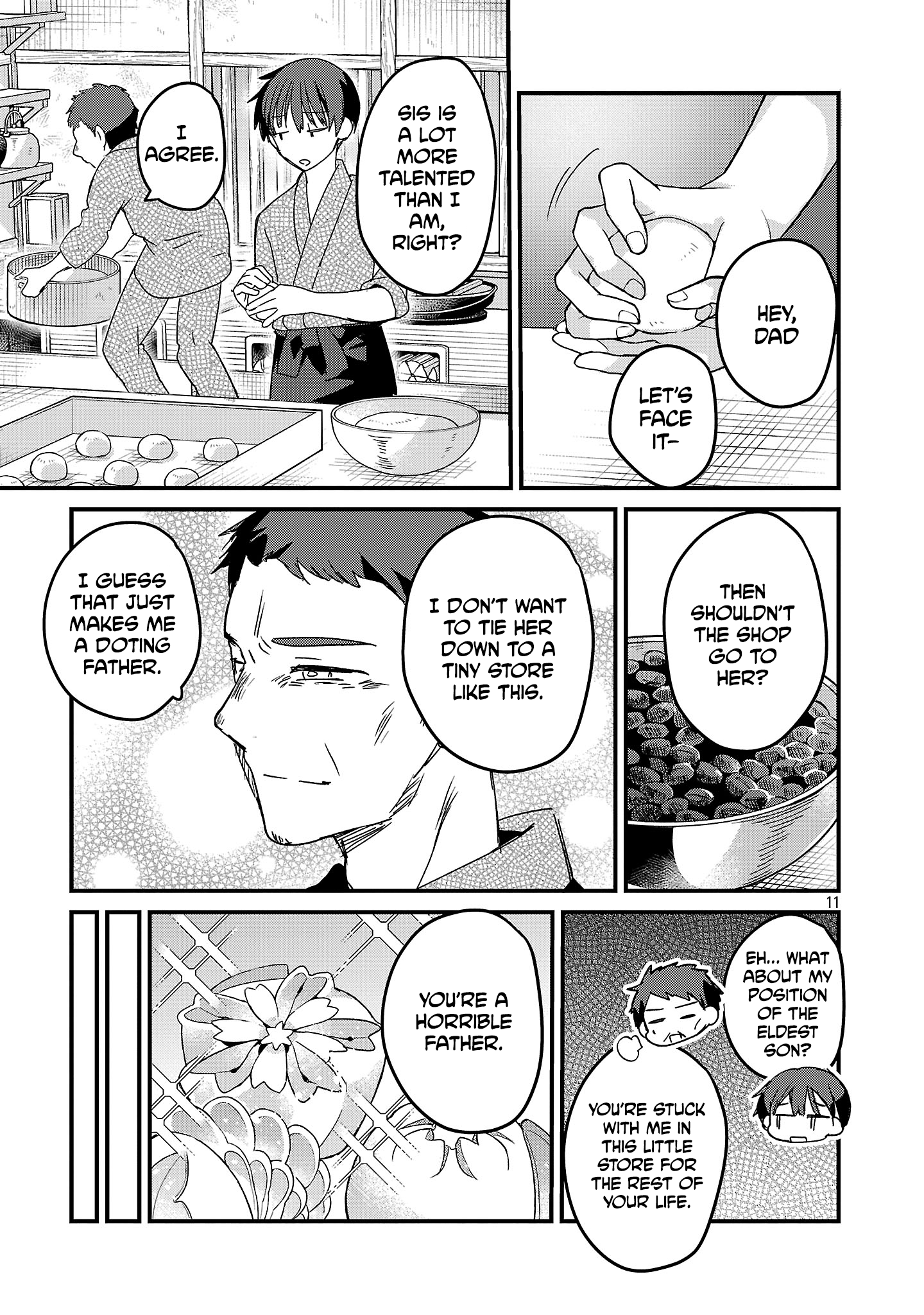 Isekai Onsen no Wagashiya JK Artisan 第11页