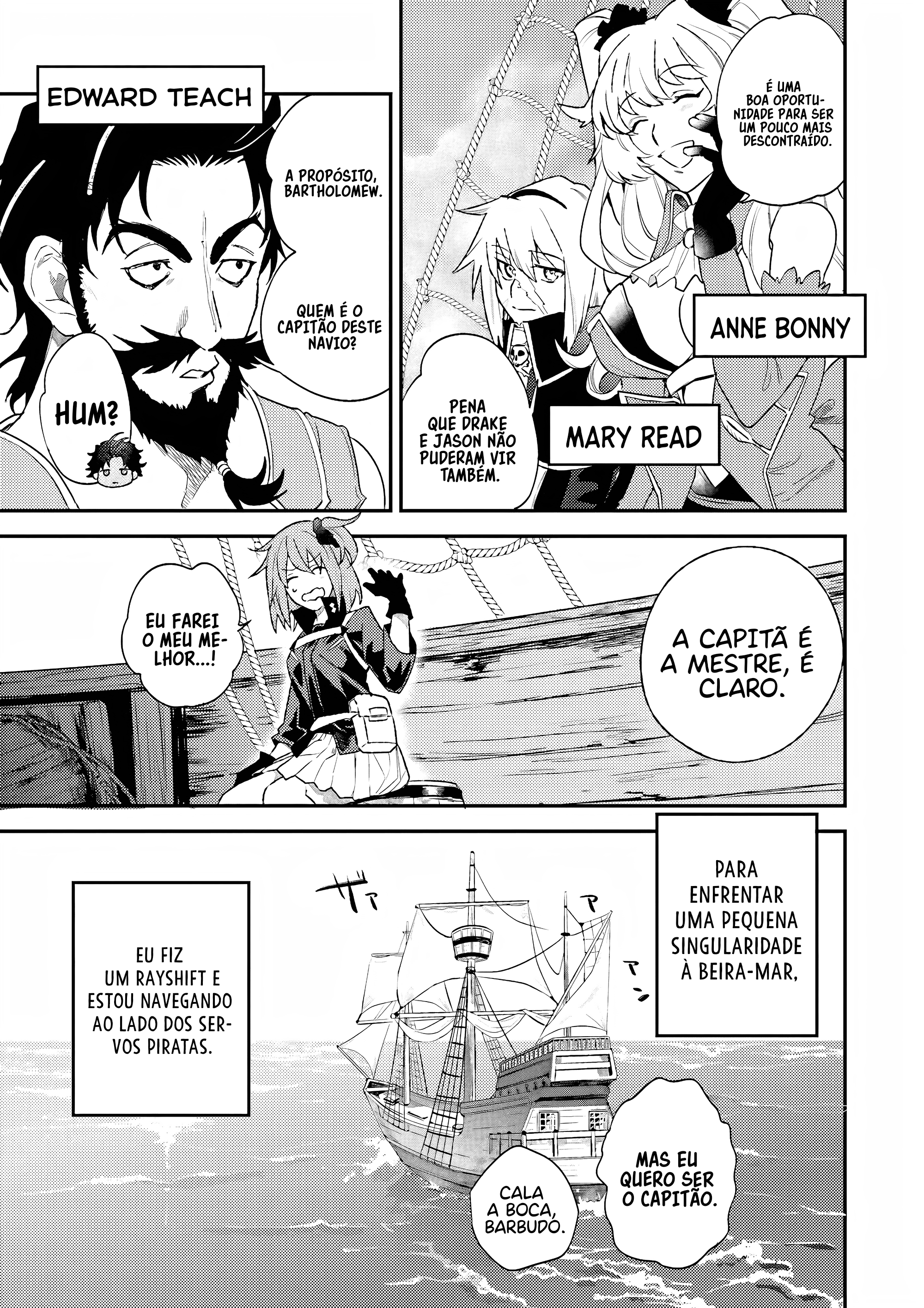 Fate/Grand Order: Bartholomew Roberts' Interlude - Dream Treasure Oneshot 第4页