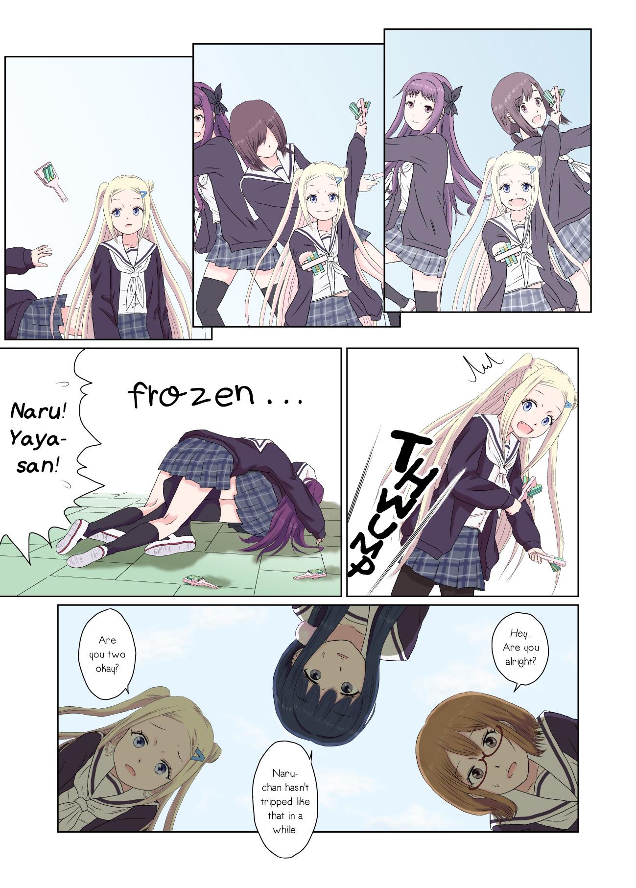 Hanayamata - YayaNaru (Doujinshi) Part 3 第3页