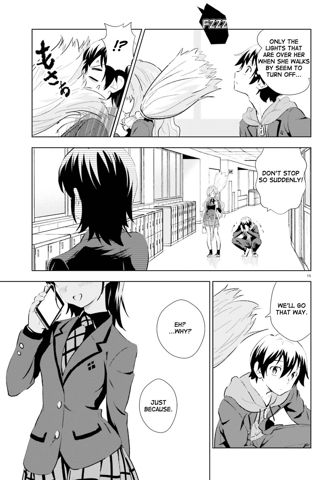 Kuromori-san wa Smartphone ga Tsukaenai Flying Broom 第14页