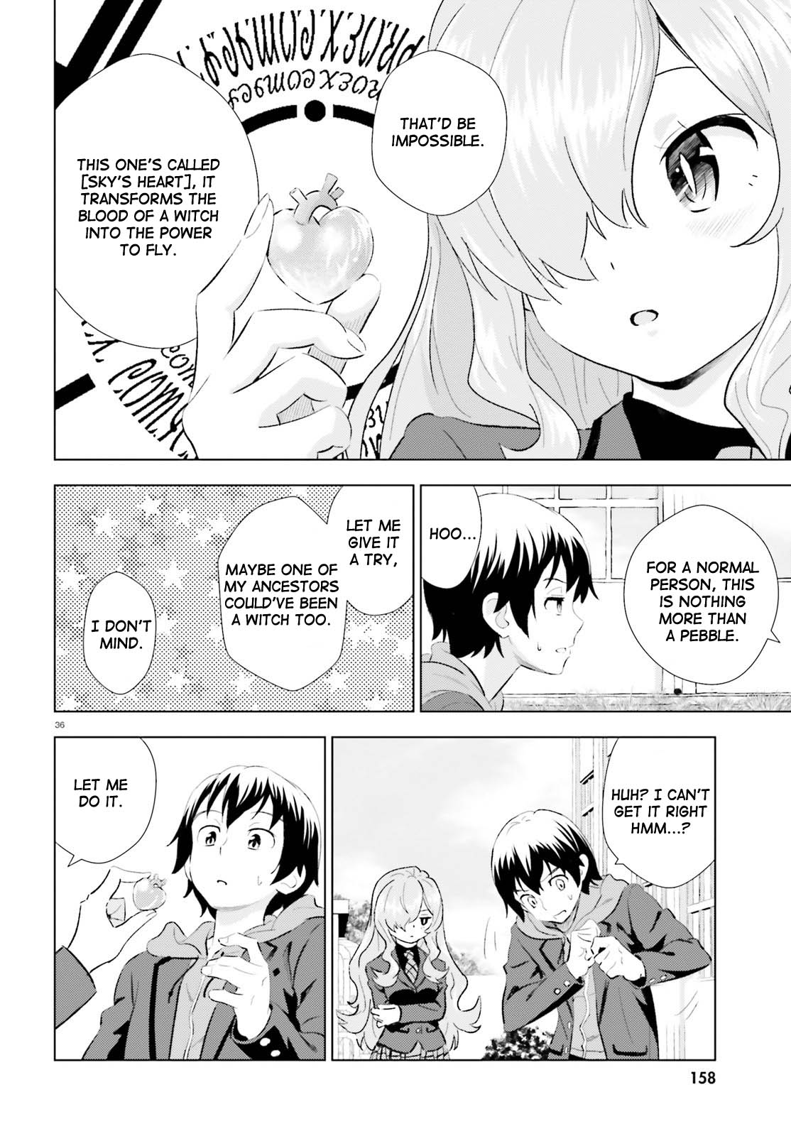 Kuromori-san wa Smartphone ga Tsukaenai Flying Broom 第35页