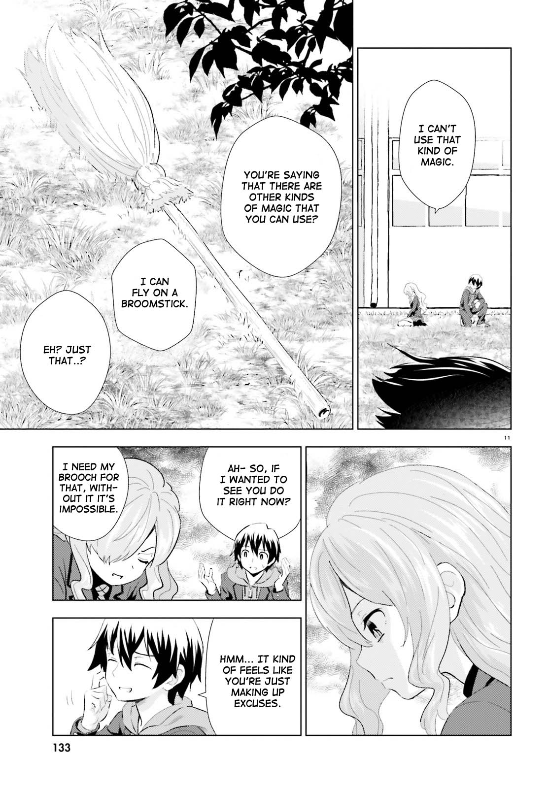 Kuromori-san wa Smartphone ga Tsukaenai Flying Broom 第10页