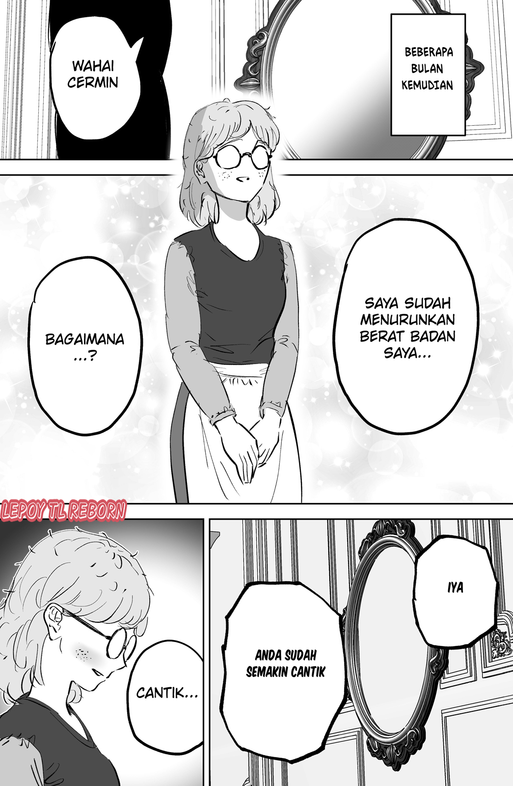 Shinjitsu Shika Hanasenai Kagami Oneshot 第3页