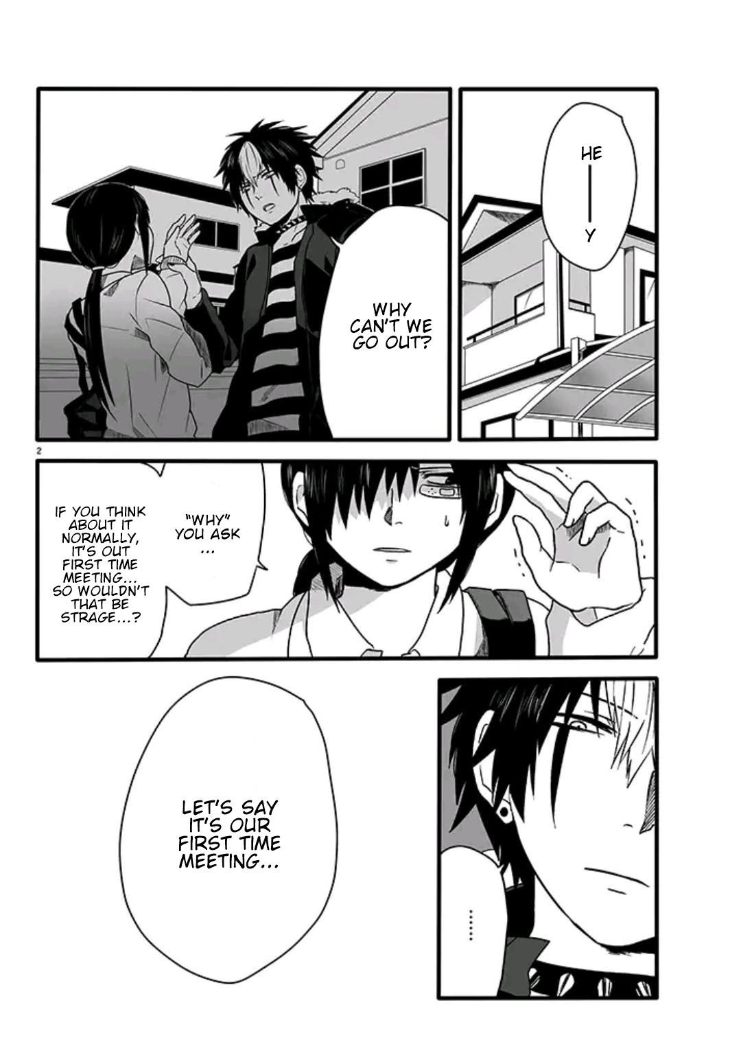 Tobita-kun to Sudo-san Meeting a Yandere 2 第4页