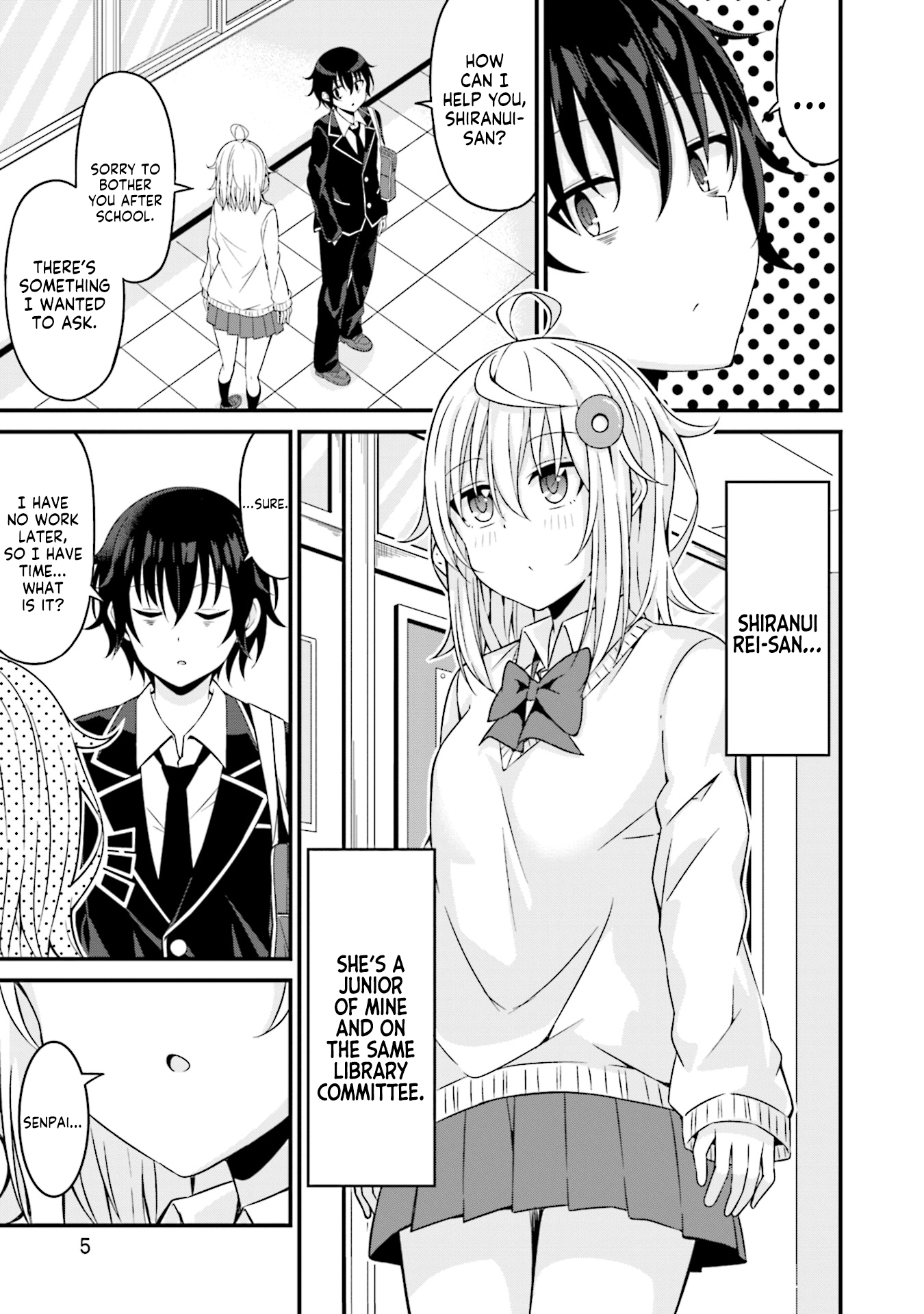 Senpai, Chotto ii Desu ka? Senpai and Shiranui-san 第3页