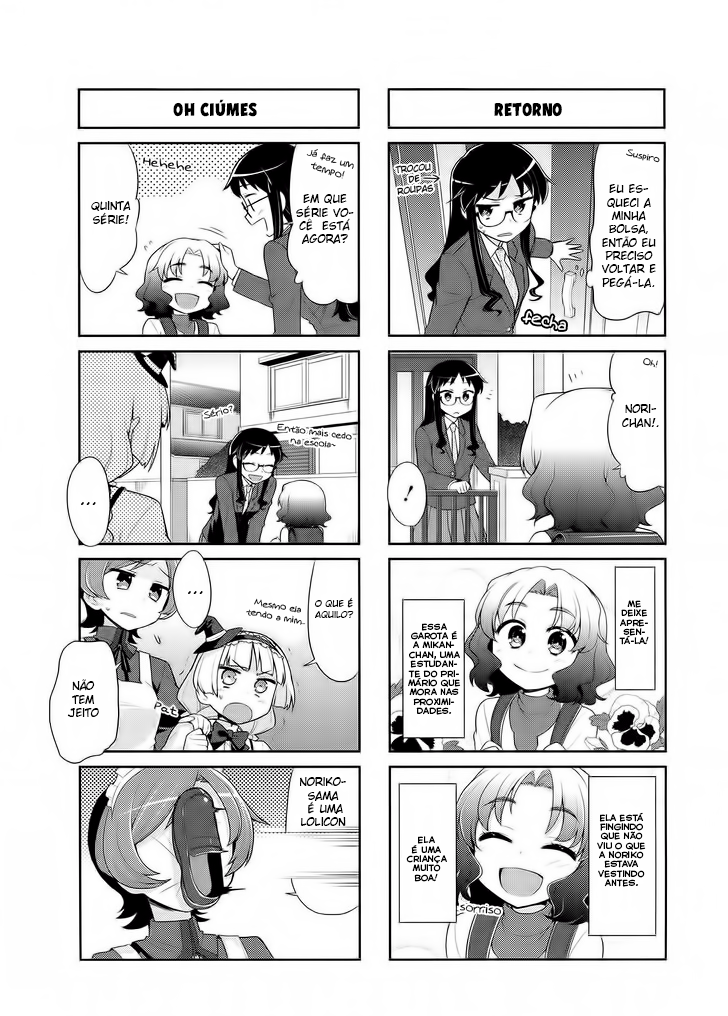 Majyo to Houki to Kurobuchi Megane Vol. 1 Ch. 4 第6页