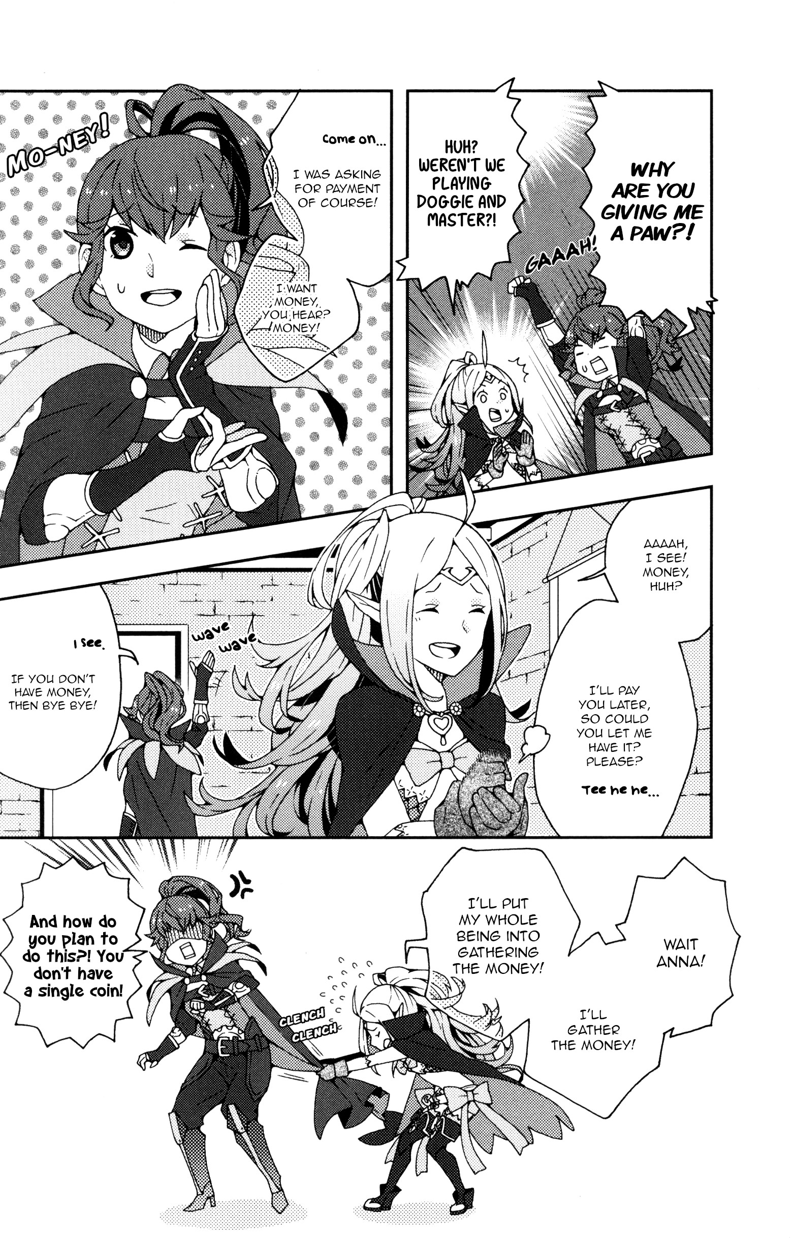 Fire Emblem Awakening: Comic Anthology You have a good sense for business, Anna! (Artist: Katsura Ichiho) 第4页