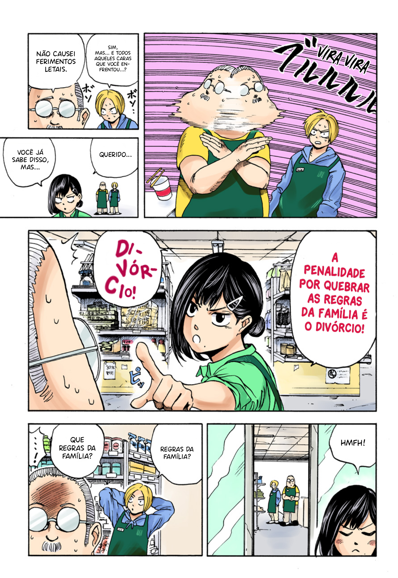 Sakamoto Days (Official Colored) Regras da Família Sakamoto 第4页