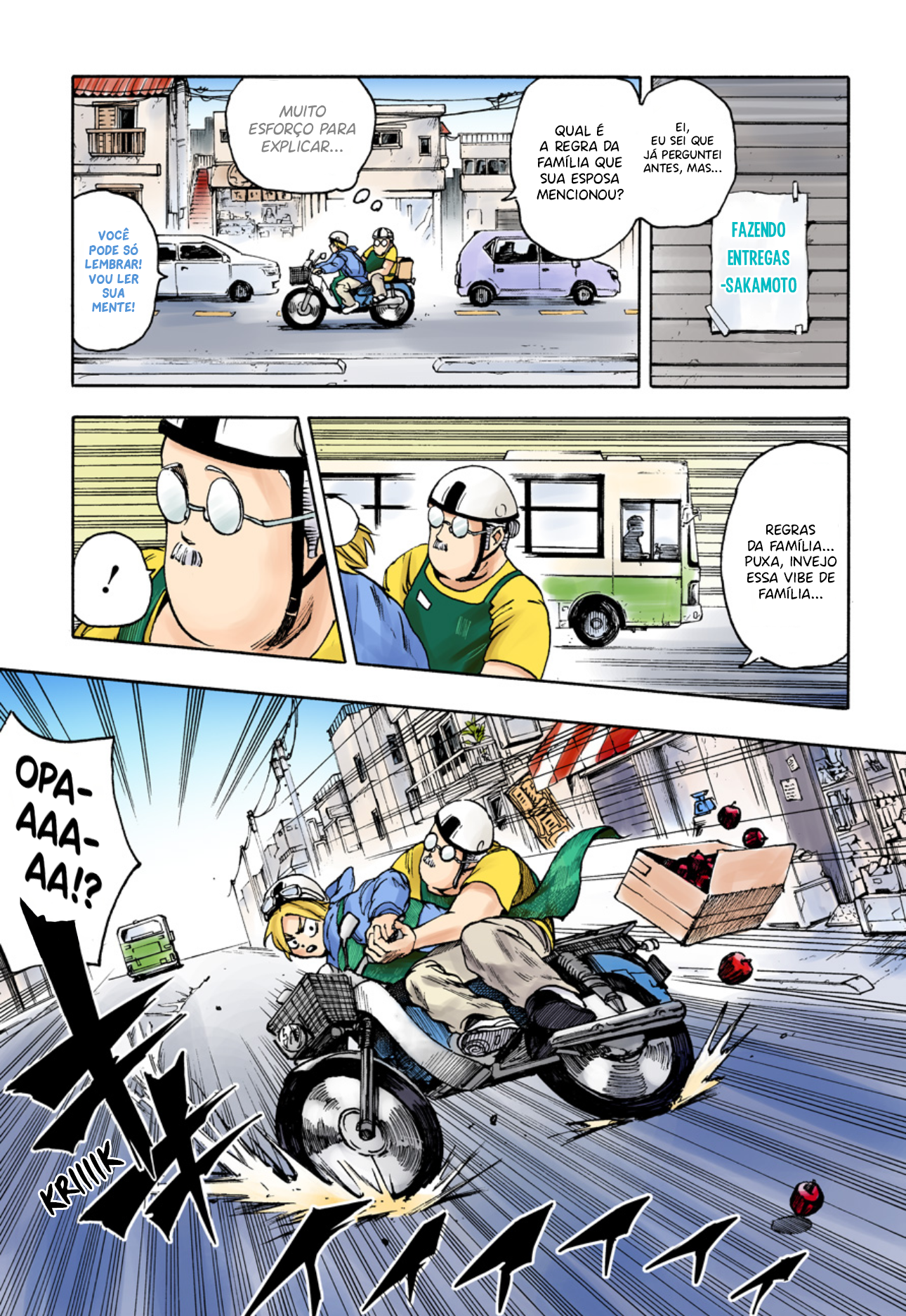 Sakamoto Days (Official Colored) Regras da Família Sakamoto 第8页