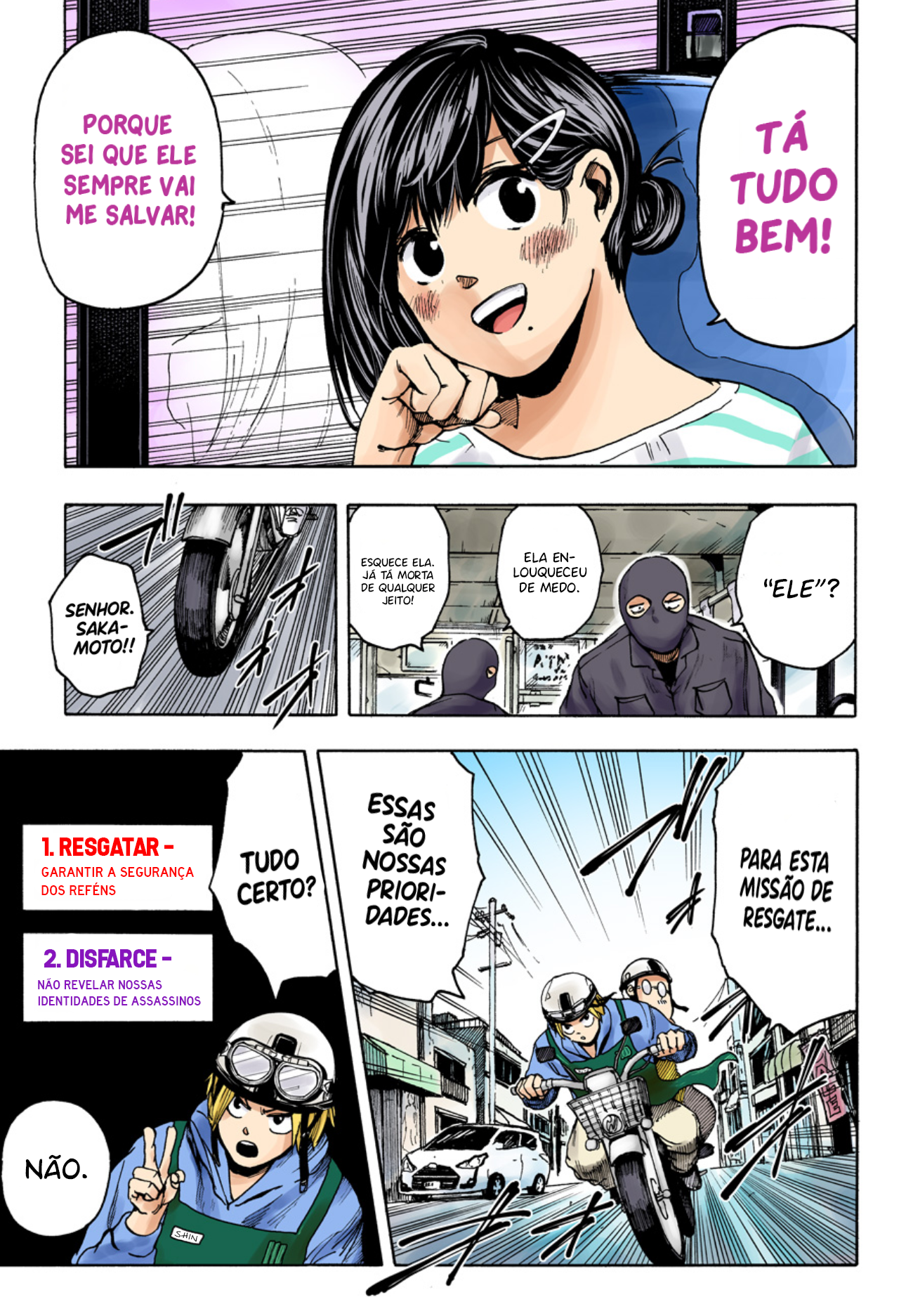 Sakamoto Days (Official Colored) Regras da Família Sakamoto 第10页