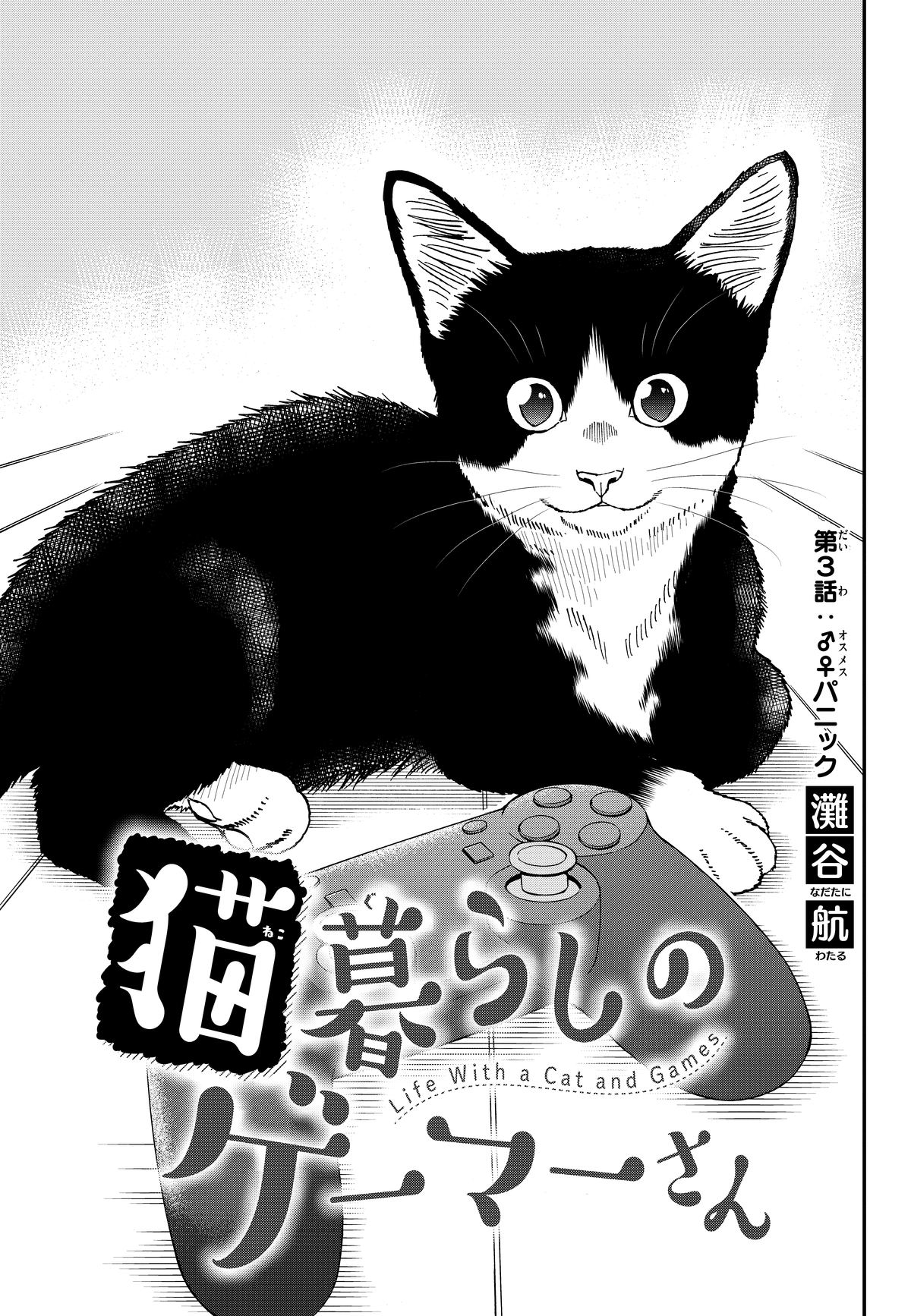 Neko Gurashi no Gamer-san Male/female panic 第1页