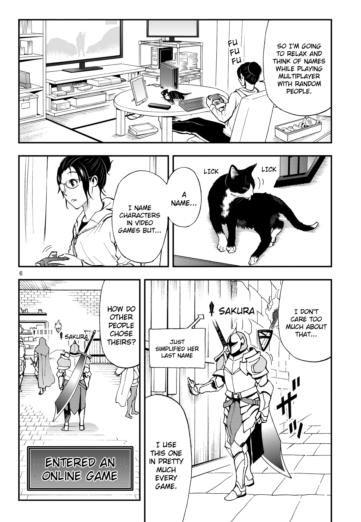 Neko Gurashi no Gamer-san Male/female panic 第6页