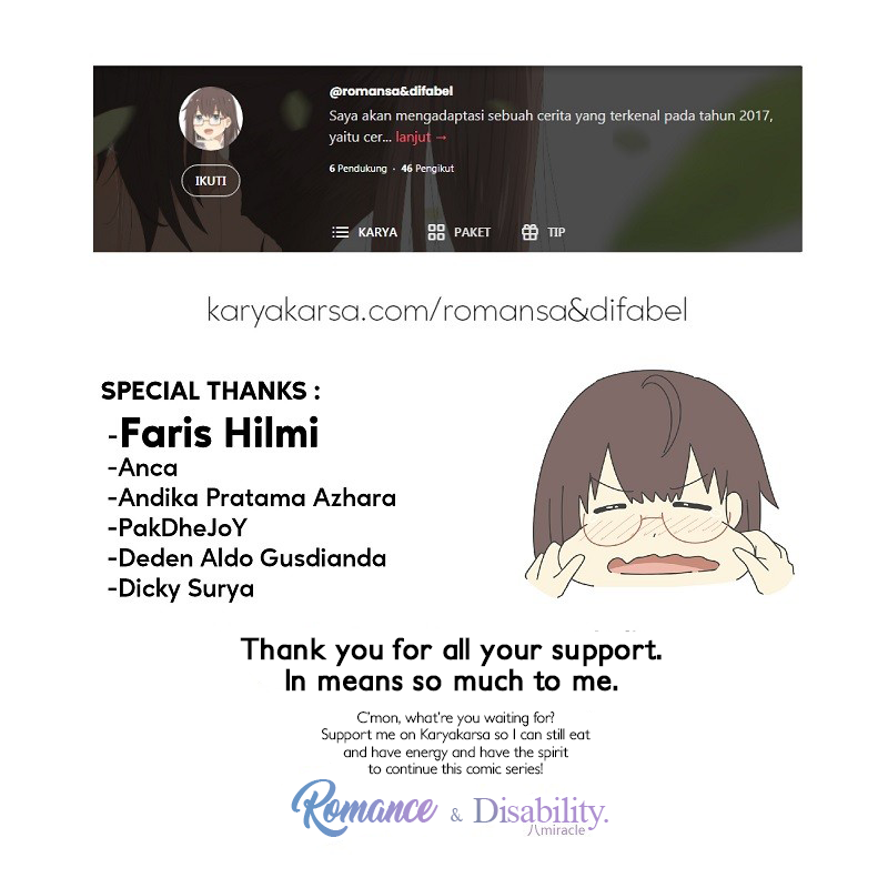 Romansa & Difabel Vol. 0 Ch. 1.3 第13页