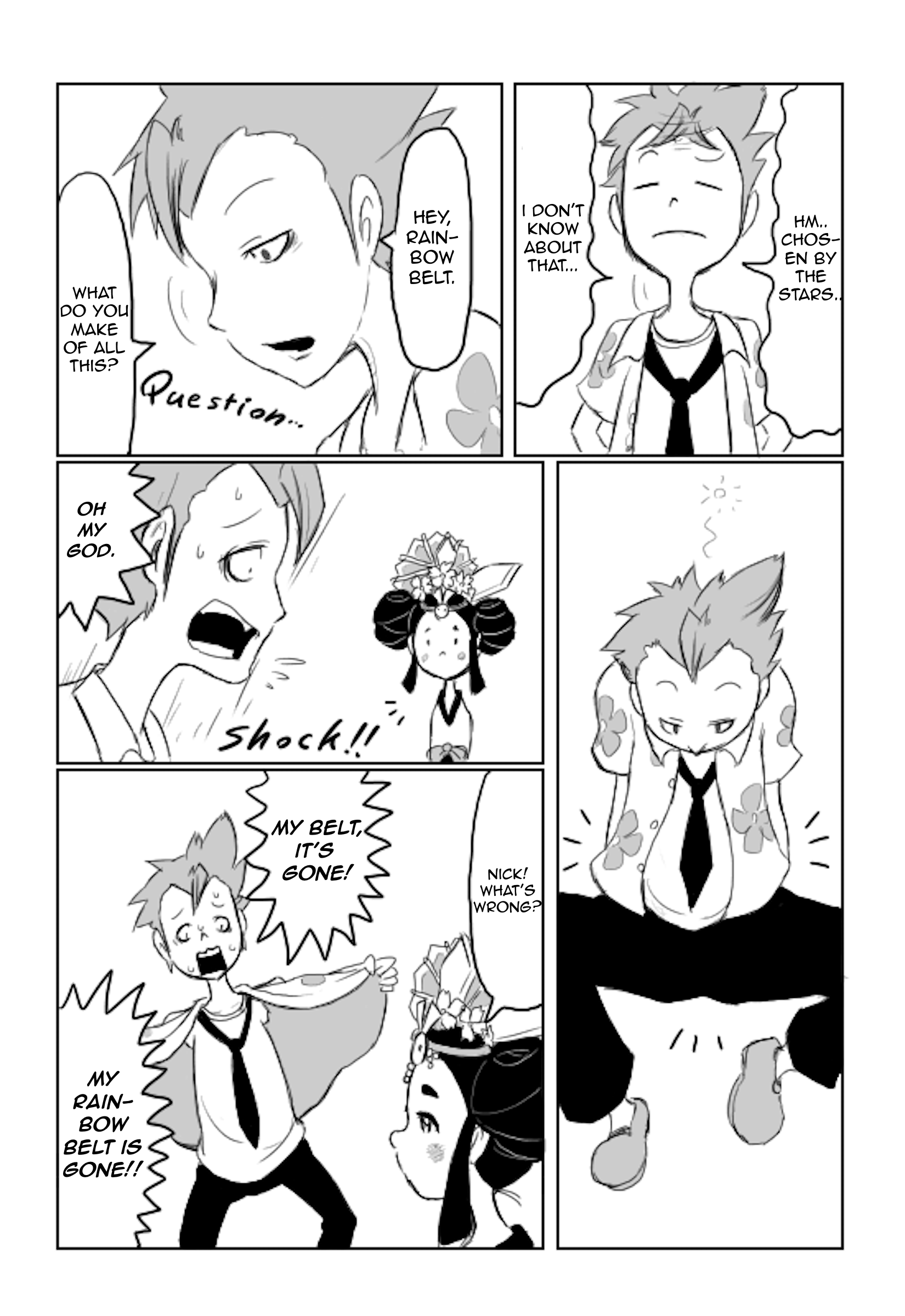 Amazing Captain Rainbow Chosen by the Stars 第3页