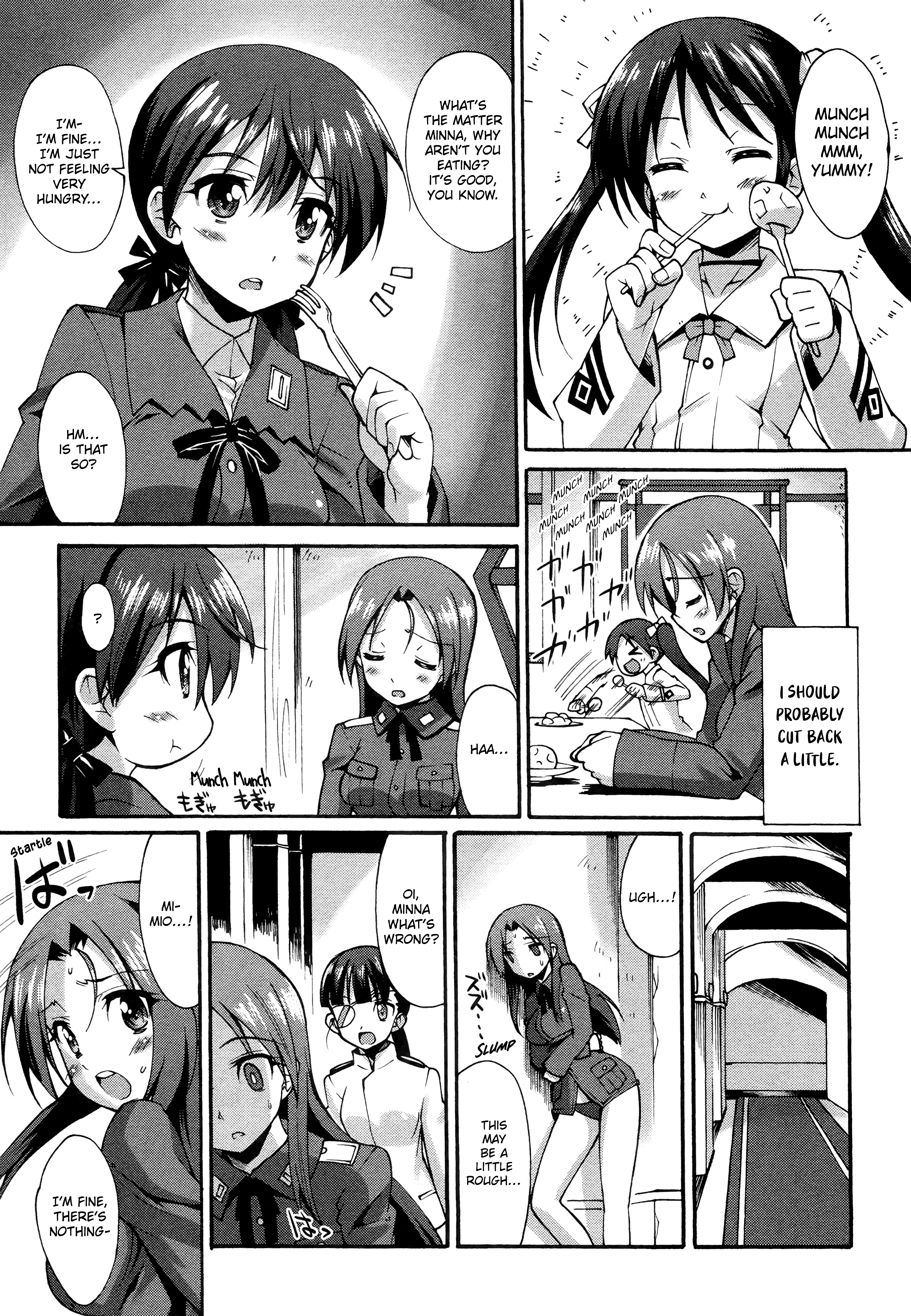 Strike Witches: Official Comic à la Carte Minna's Melancholy 第5页